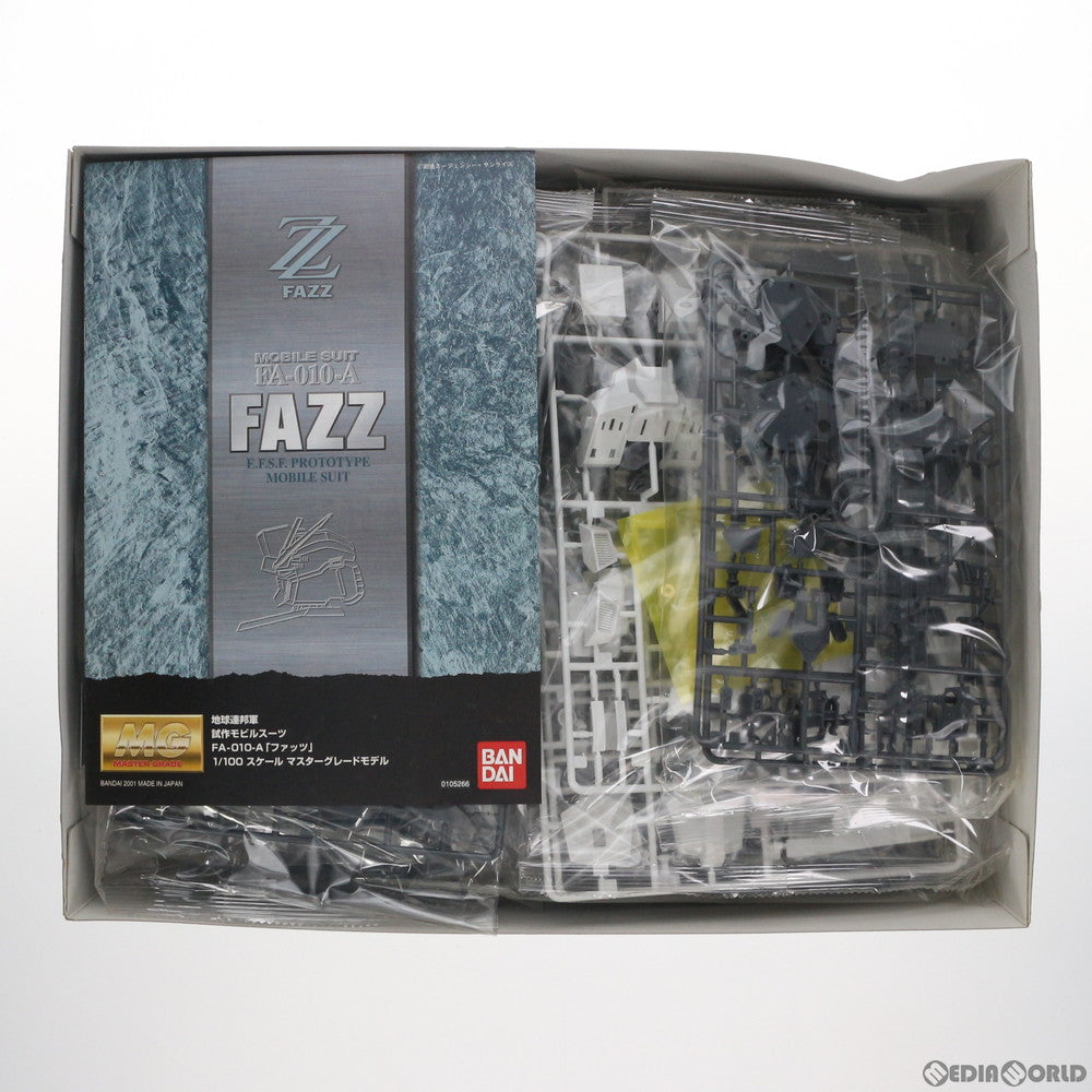 【中古即納】[PTM] MG 1/100 FA-010A FAZZ(ファッツ) ガンダム・センチネル プラモデル(0105266) バンダイ(20010930)