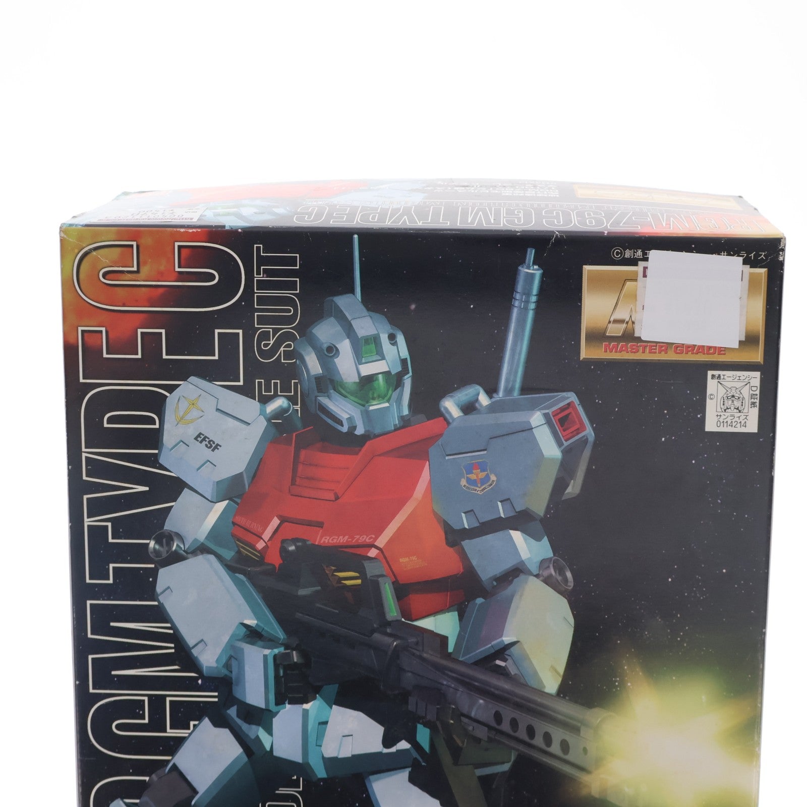 【中古即納】[PTM] MG 1/100 RGM-79C ジム改(スタンダードカラー) 機動戦士ガンダム0083 STARDUST MEMORY プラモデル(0114214) バンダイ(20021130)