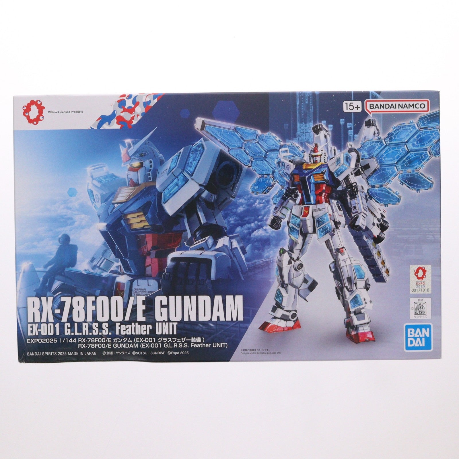 【中古即納】[PTM] (再販) 1/144 RX-78F00/E ガンダム(EX-001 グラスフェザー装備) GUNDAM NEXT FUTURE PAVILION プラモデル(5068555) バンダイスピリッツ(20250830)