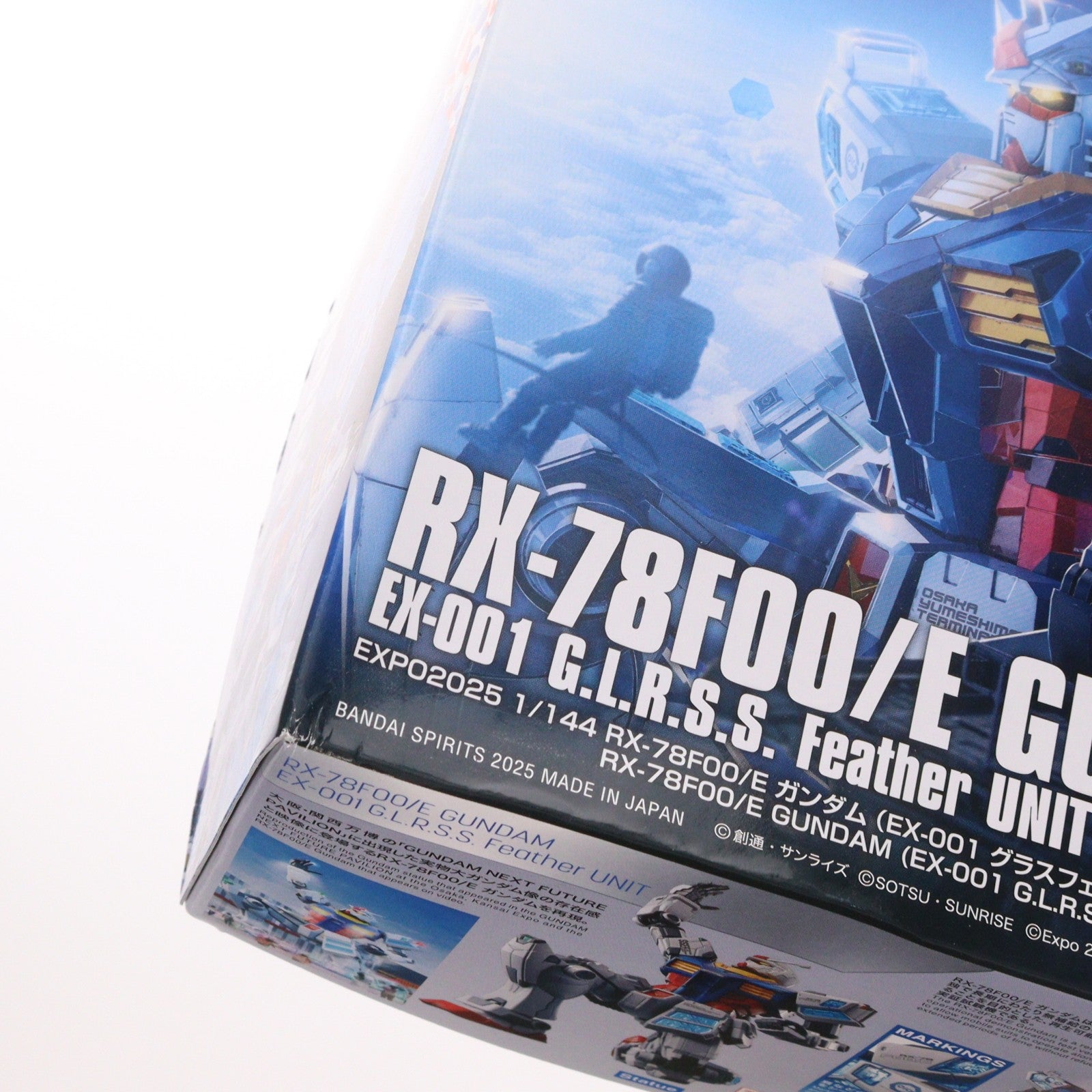 【中古即納】[PTM] (再販) 1/144 RX-78F00/E ガンダム(EX-001 グラスフェザー装備) GUNDAM NEXT FUTURE PAVILION プラモデル(5068555) バンダイスピリッツ(20250830)
