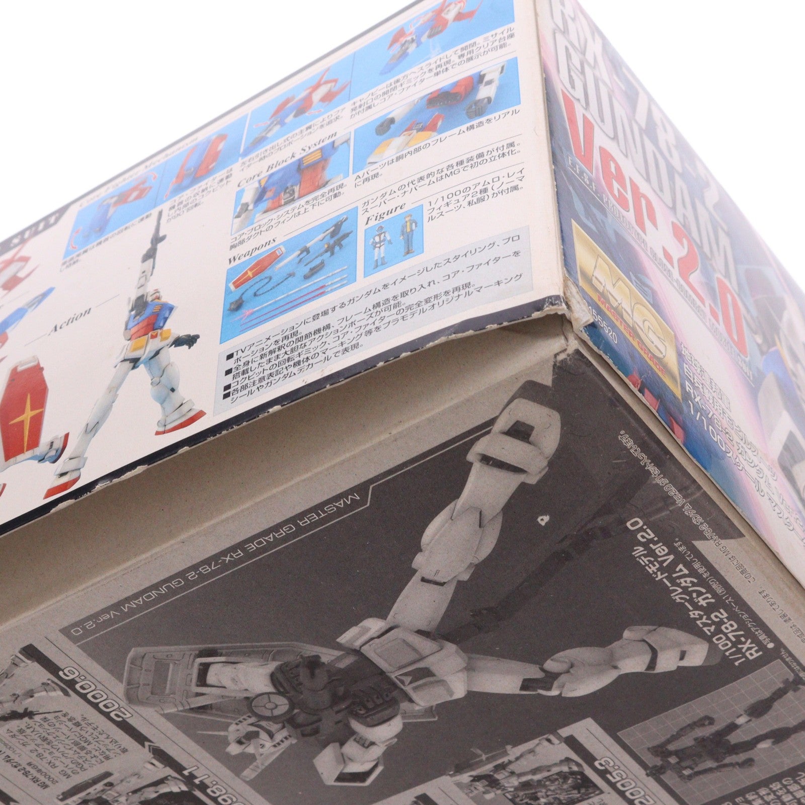 【中古即納】[PTM] MG 1/100 RX-78-2 ガンダム Ver.2.0 機動戦士ガンダム プラモデル(0155520) バンダイ(20080731)