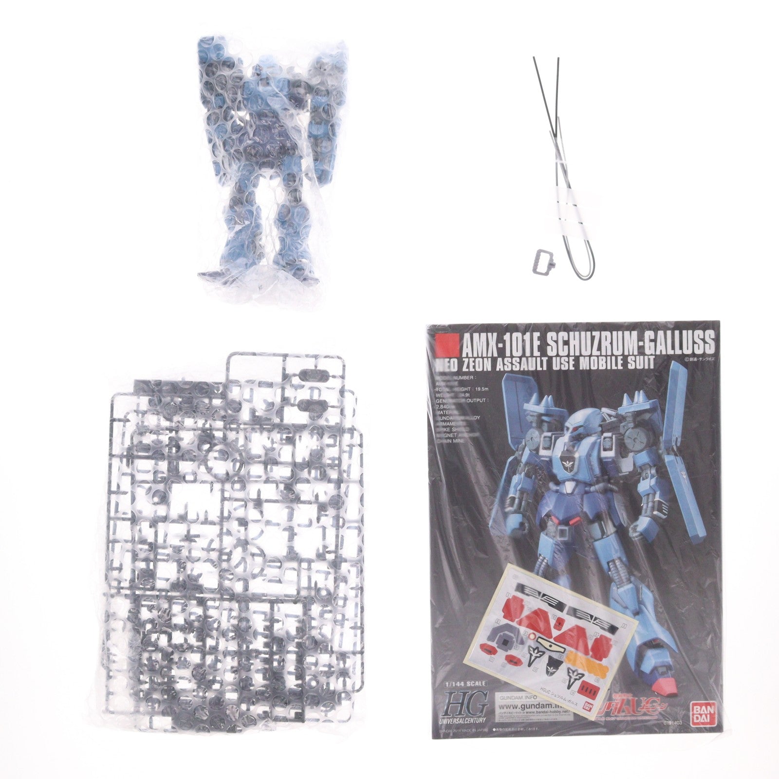 【中古即納】[PTM] HGUC 1/144 AMX-101E シュツルム・ガルス 機動戦士ガンダムUC(ユニコーン) プラモデル(0191403) バンダイ(20140711)