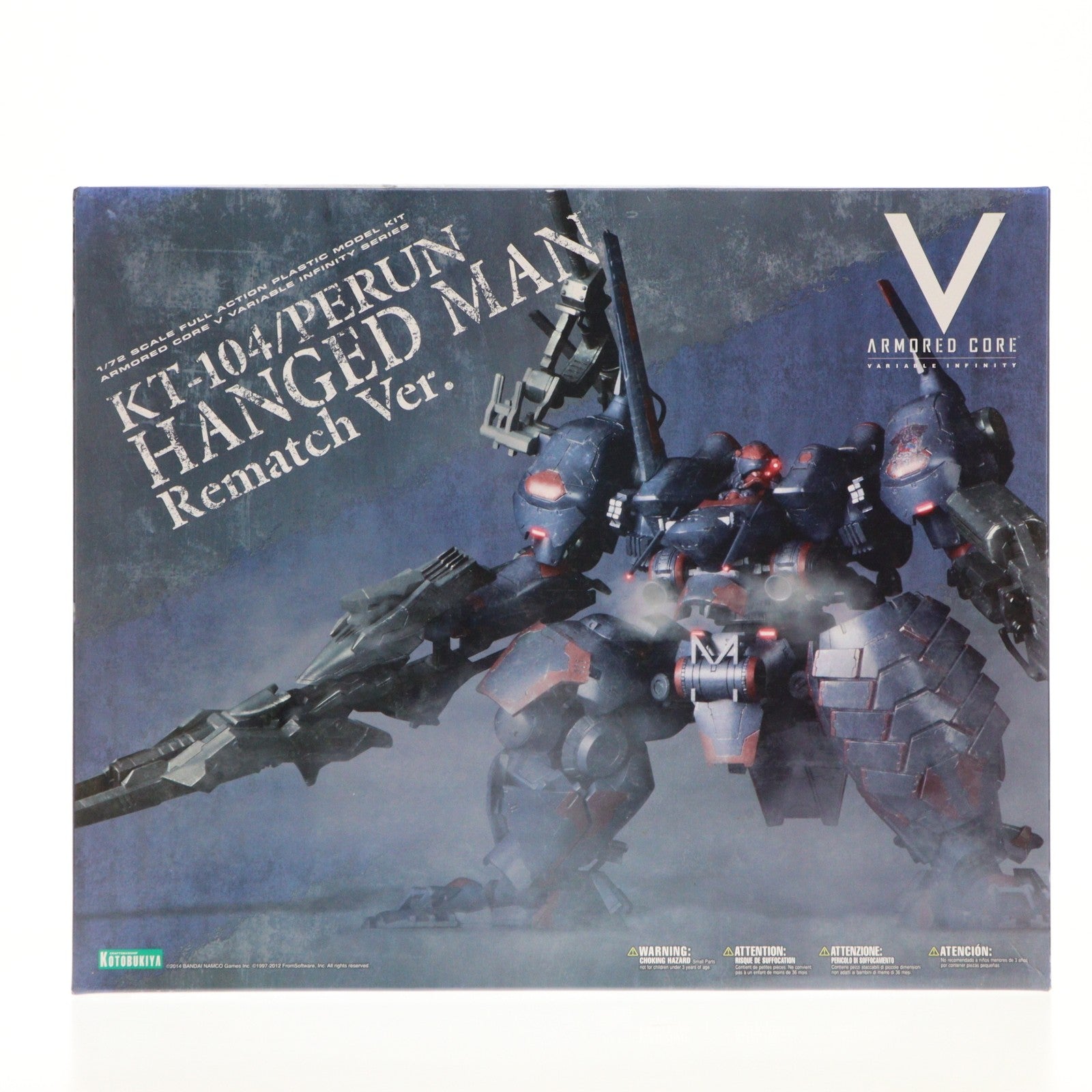 【中古即納】[PTM] ヴァリアブルインフィニティシリーズ 1/72 KT-104/PERUN ハングドマン再戦Ver. ARMORED CORE V(アーマード・コアV) プラモデル(VI074) コトブキヤ(20140801)
