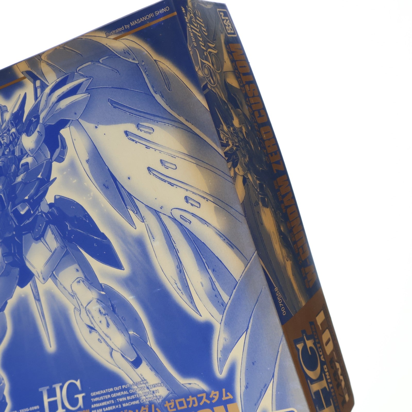 【中古即納】[PTM] HG 1/144 EW-01 XXXG-00W0 ウイングガンダム ゼロカスタム MOVIE CLEAR SPECIAL 劇場公開記念特別版 新機動戦記ガンダムW Endless Waltz プラモデル(0070558) バンダイ(19980831)