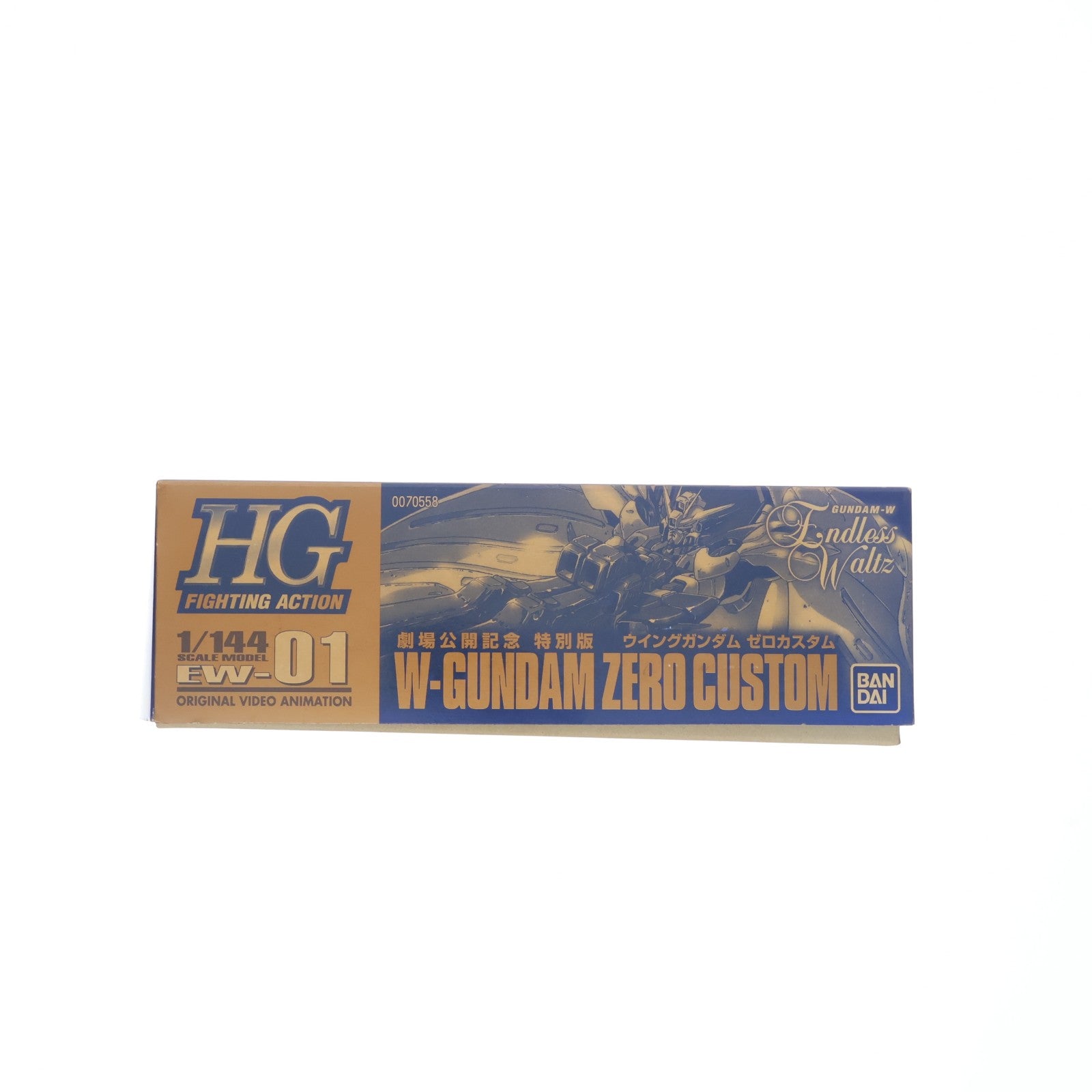 【中古即納】[PTM] HG 1/144 EW-01 XXXG-00W0 ウイングガンダム ゼロカスタム MOVIE CLEAR SPECIAL 劇場公開記念特別版 新機動戦記ガンダムW Endless Waltz プラモデル(0070558) バンダイ(19980831)