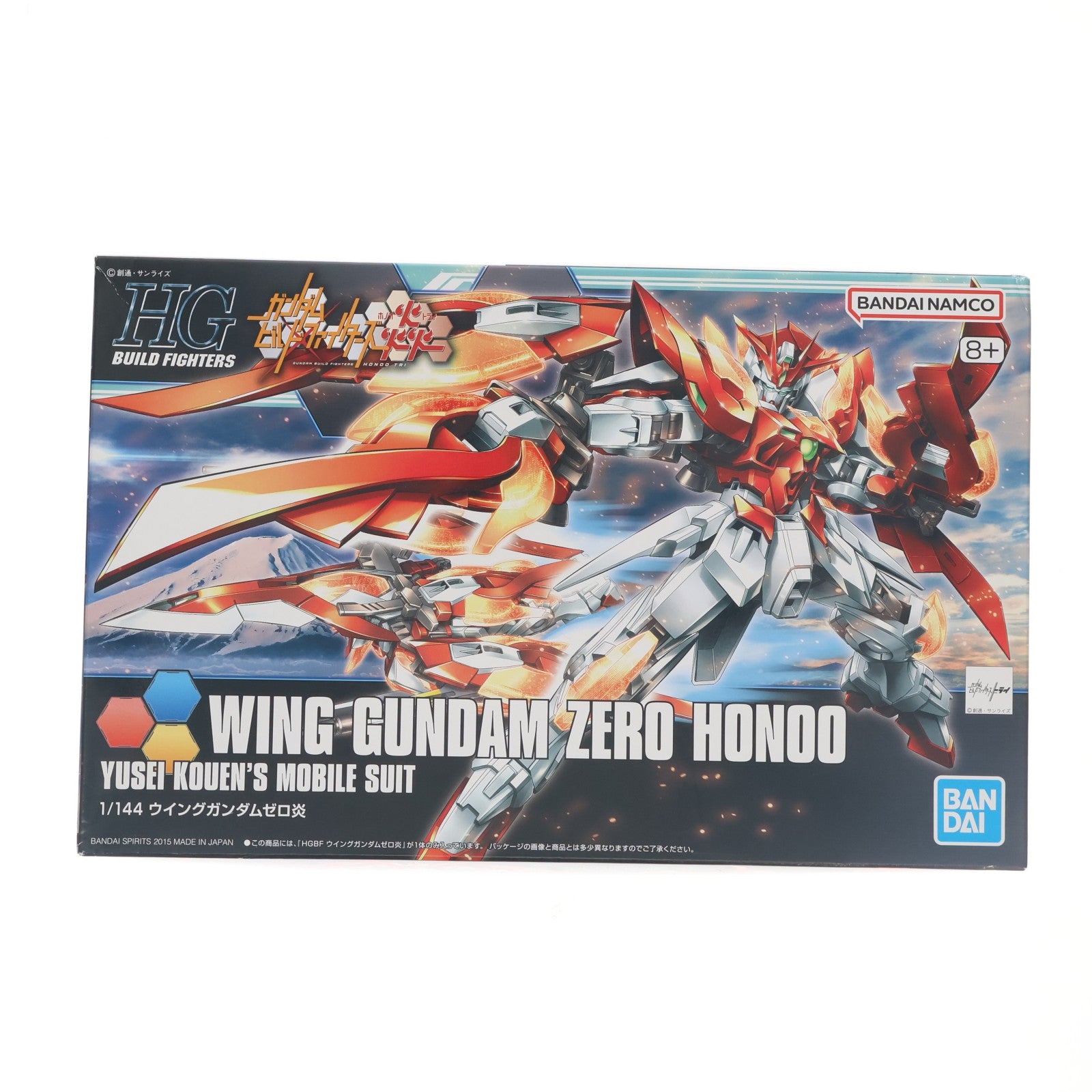 【中古即納】[PTM] (再販) HGBF 1/144 ウイングガンダムゼロ炎 ガンダムビルドファイターズ炎トライ プラモデル バンダイスピリッツ(20240902)