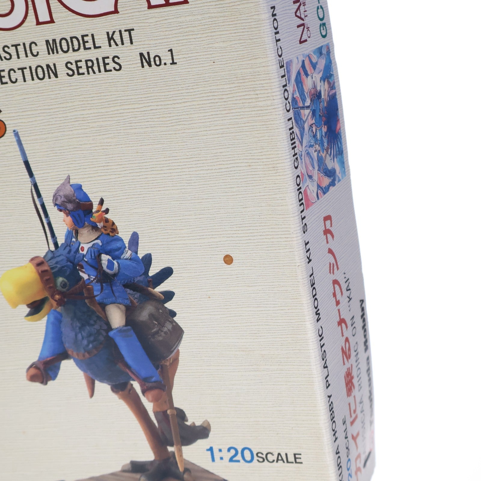 【中古即納】[PTM] スタジオジブリコレクションシリーズ No.01 1/20 カイに乗るナウシカ 風の谷のナウシカ プラモデル ツクダ(19991231)
