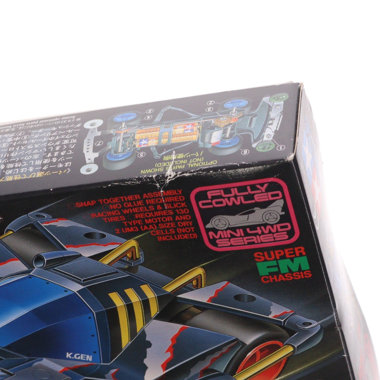 【中古即納】[PTM] フルカウルミニ四駆シリーズ No.14 1/32 ブロッケンギガント ブラックスペシャル プラモデル(19414) タミヤ(20111007)