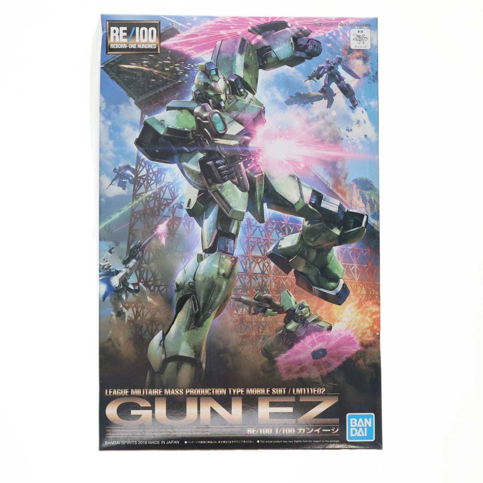 【中古即納】[PTM] RE/100 1/100 LM111E02 ガンイージ 機動戦士Vガンダム プラモデル(5055587) バンダイスピリッツ(20181229)