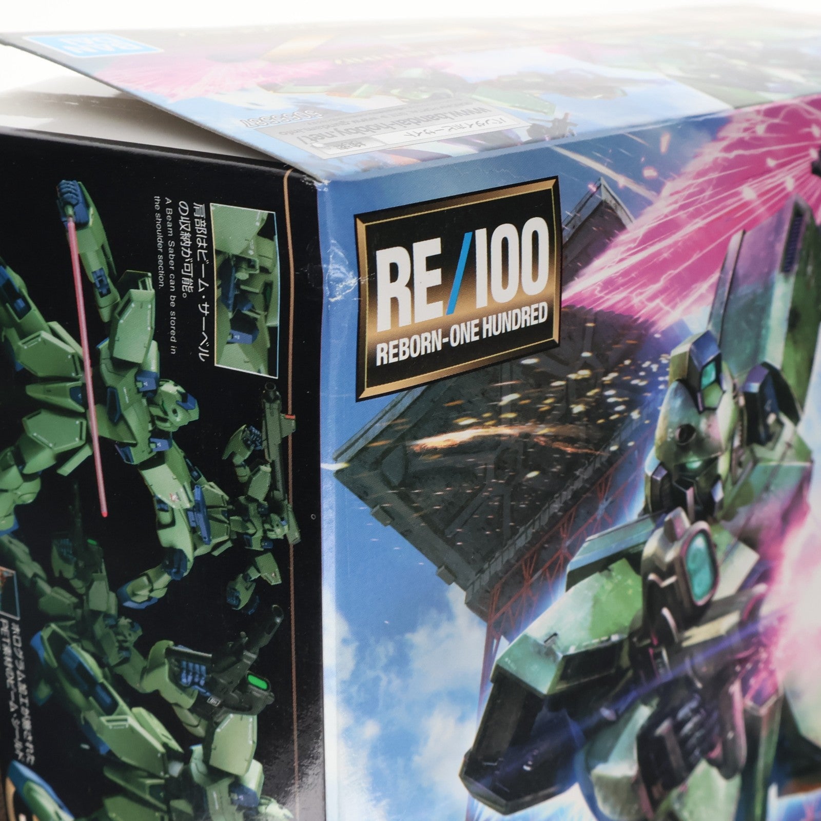 【中古即納】[PTM] RE/100 1/100 LM111E02 ガンイージ 機動戦士Vガンダム プラモデル(5055587) バンダイスピリッツ(20181229)
