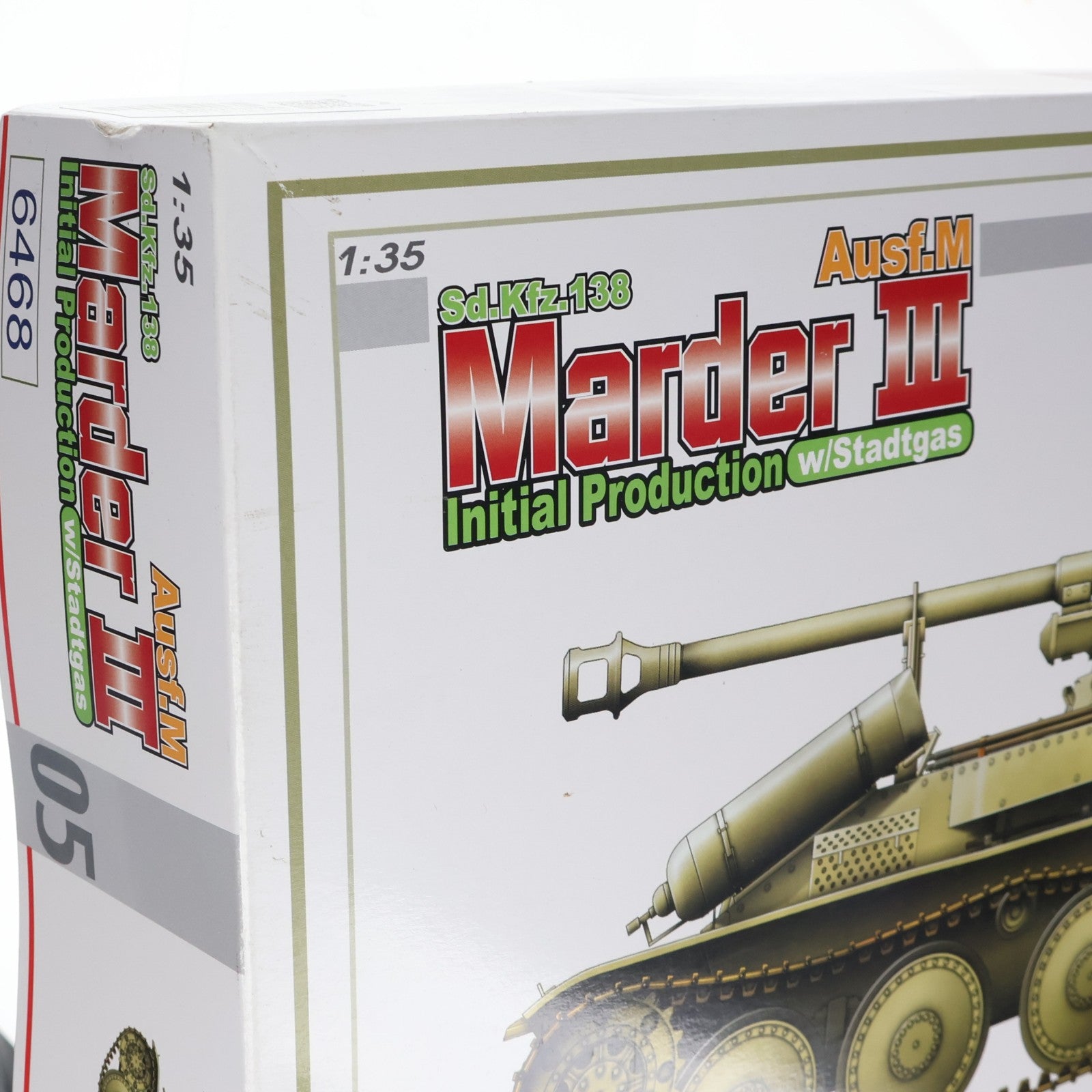 【中古即納】[PTM] 1/35 Sd.Kfz.138 マーダーIIIM型 液化ガス燃料車 プラモデル(6468) サイバーホビー(19991231)
