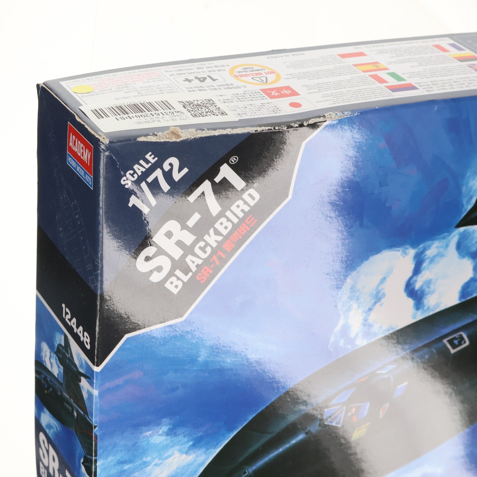 【中古即納】[PTM] 1/72 SR-71 BLACKBIRD(ブラックバード) プラモデル(12582) ACADEMY(アカデミー)(20211015)