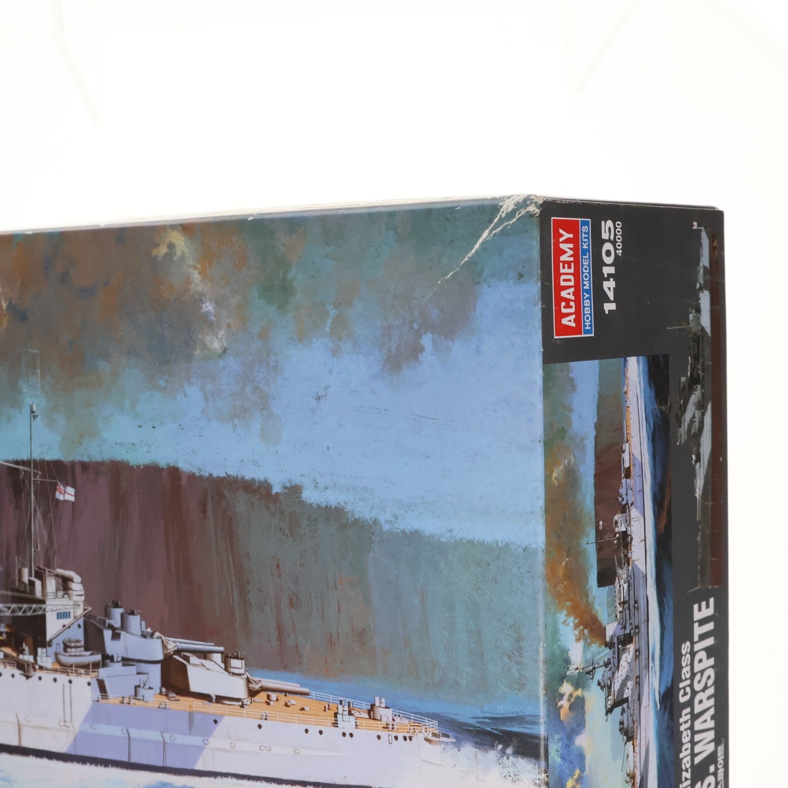 【中古即納】[PTM] 1/350 イギリス海軍 戦艦 HMS ウォースパイト プラモデル(14105) ACADEMY(アカデミー)(20200424)