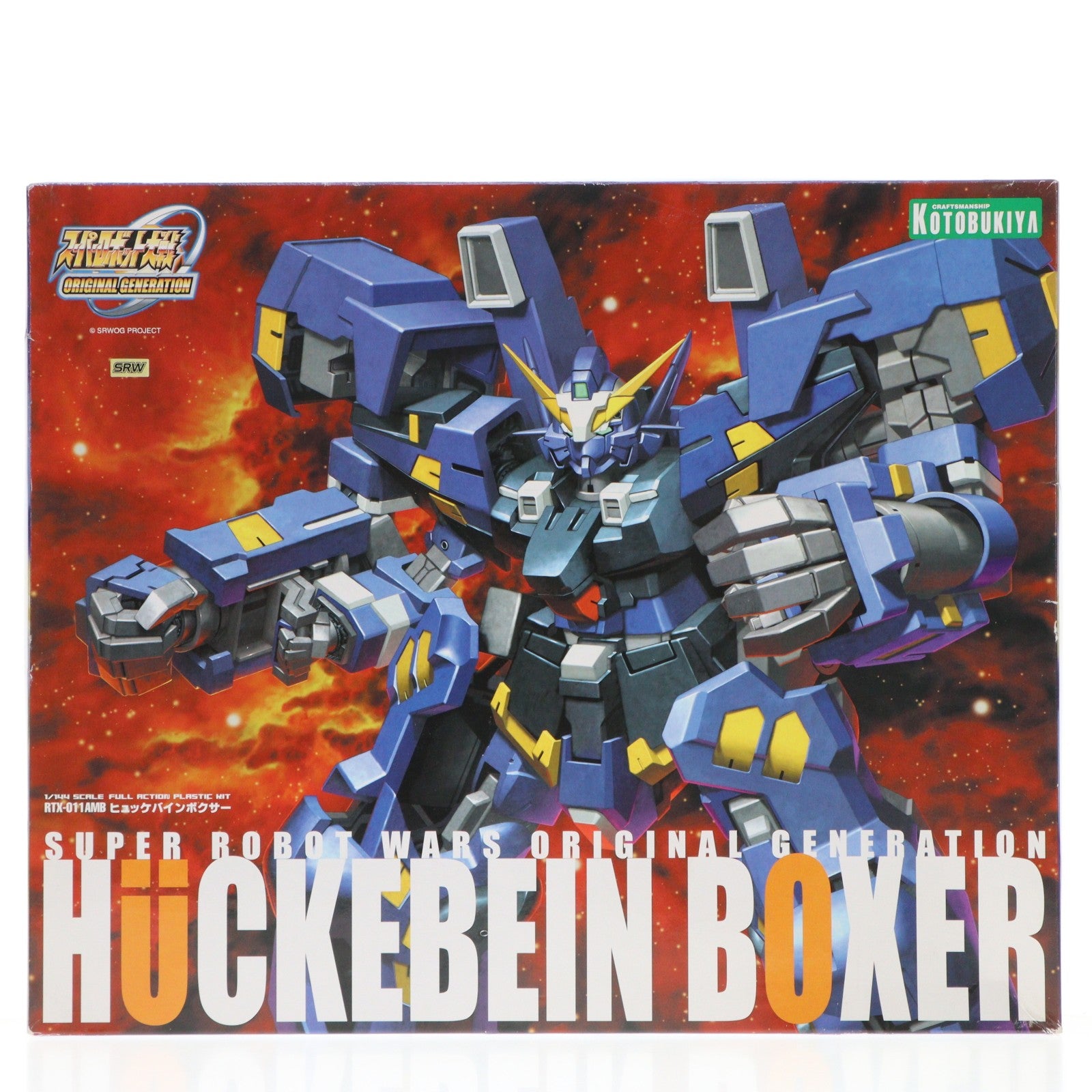 【中古即納】[PTM] S.R.G-S-013 1/144 RTX-011AMB ヒュッケバインボクサー スーパーロボット大戦OG ORIGINAL GENERATIONS(オリジナルジェネレーションズ) プラモデル(KP-19) コトブキヤ(20061231)