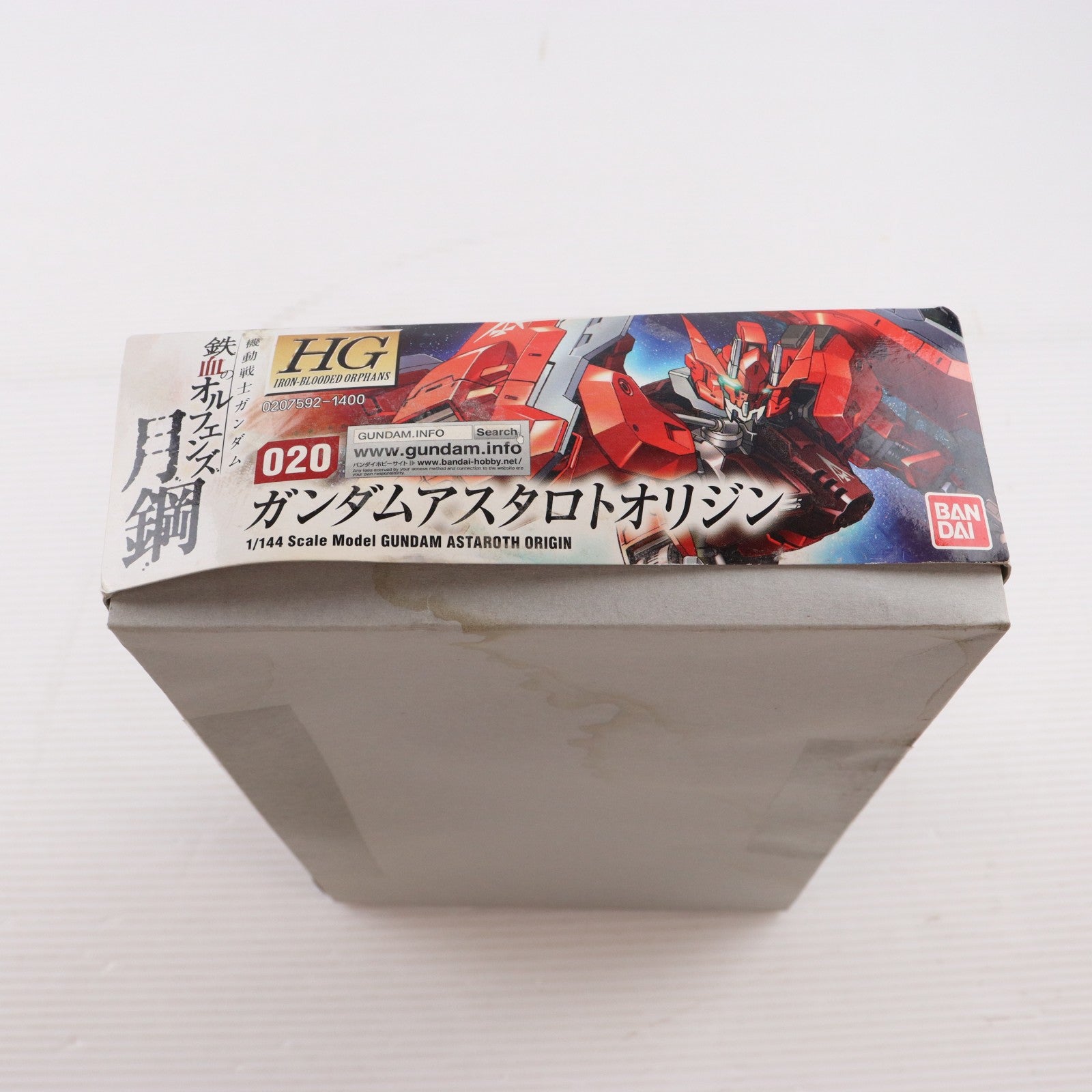 【中古即納】[PTM] HG 1/144 ASW-G-29 ガンダムアスタロトオリジン 機動戦士ガンダム 鉄血のオルフェンズ 月鋼 プラモデル バンダイ(20170929)
