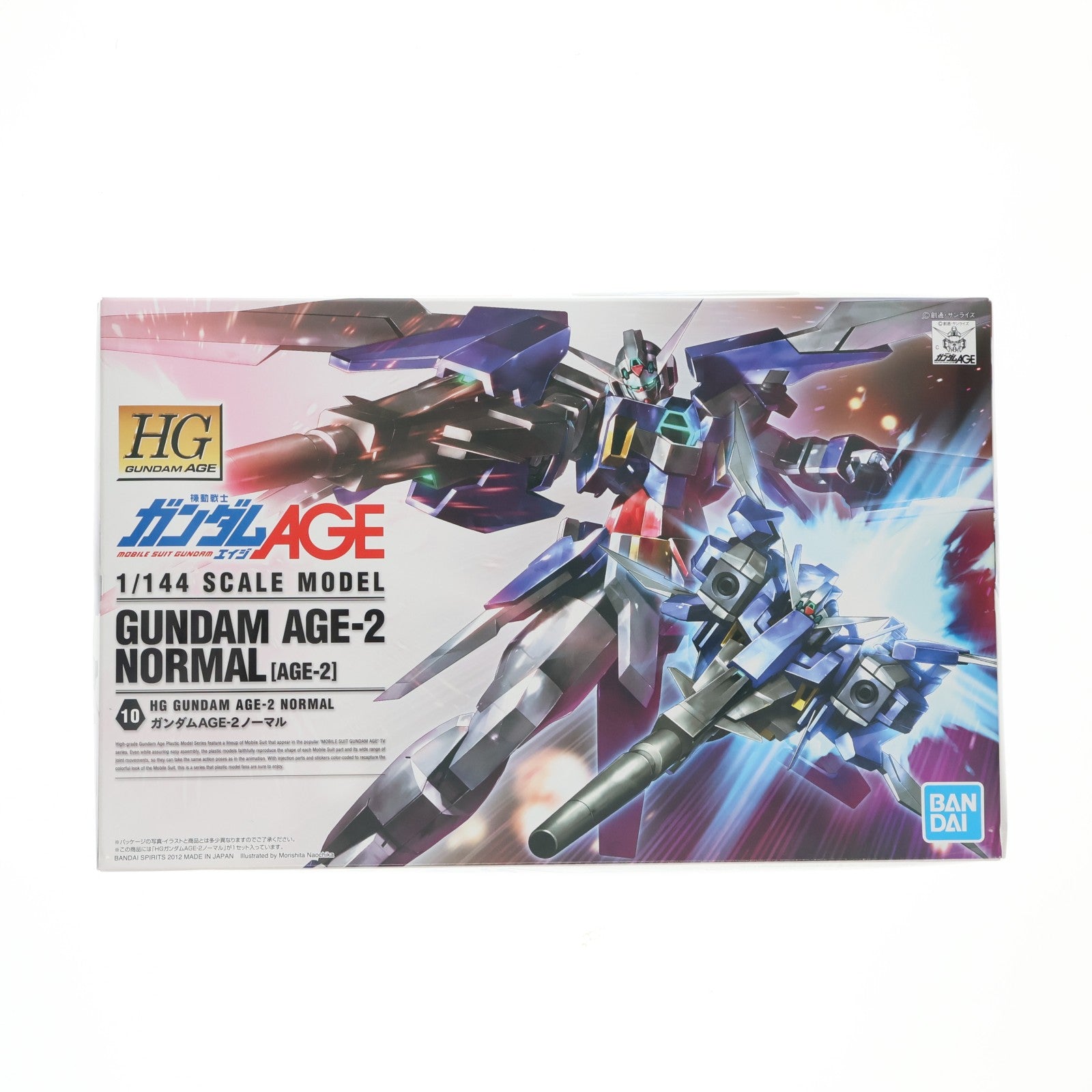 【中古即納】[PTM] (再販) HG 1/144 AGE-2 ガンダムAGE-2 ノーマル 機動戦士ガンダムAGE(エイジ) プラモデル(5058271) バンダイスピリッツ(20240926)
