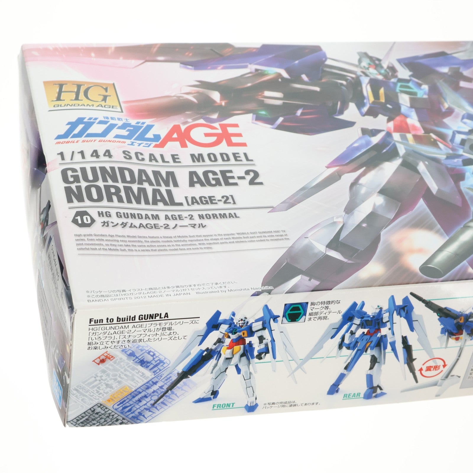【中古即納】[PTM] (再販) HG 1/144 AGE-2 ガンダムAGE-2 ノーマル 機動戦士ガンダムAGE(エイジ) プラモデル(5058271) バンダイスピリッツ(20240926)