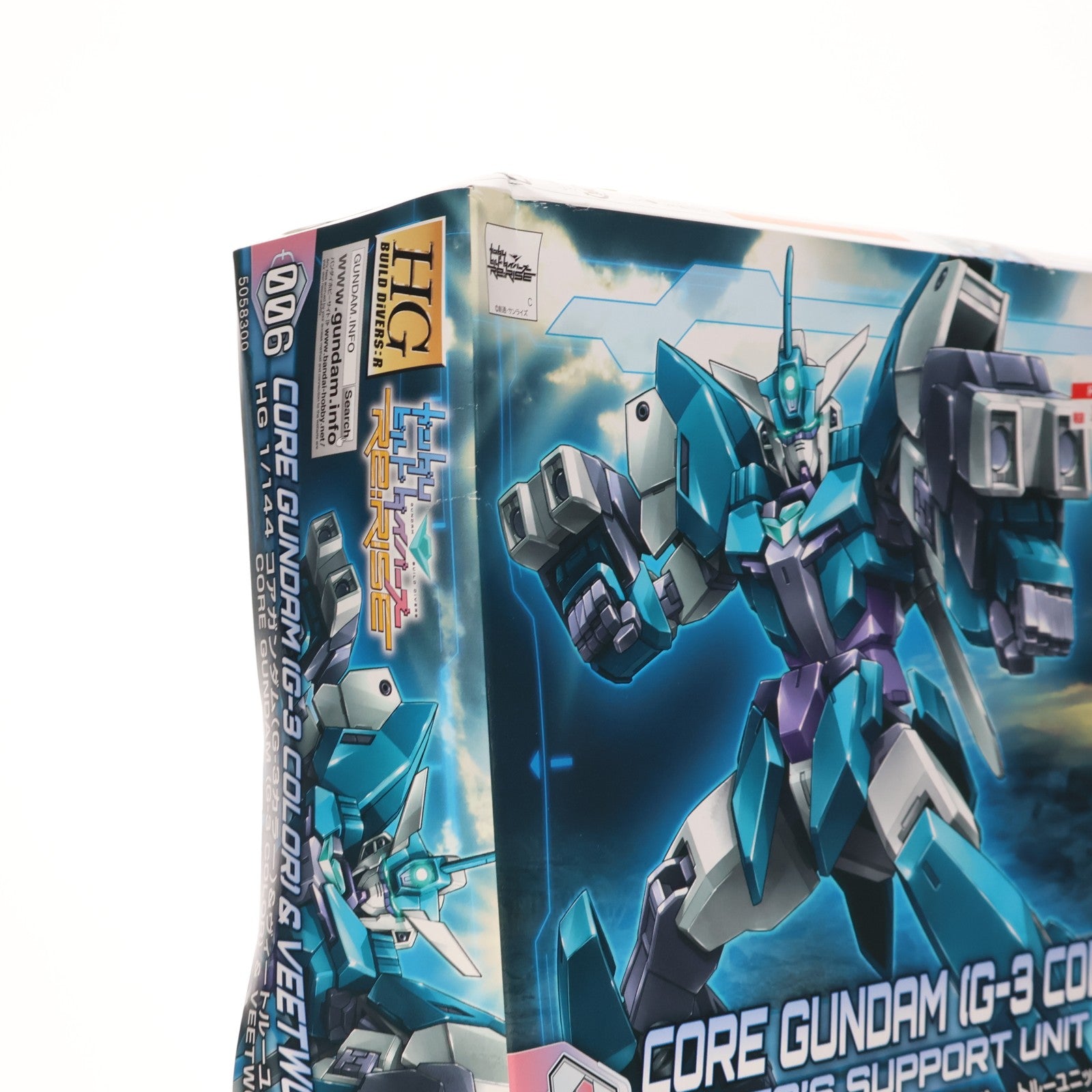 【中古即納】[PTM] (再販) HGBD:R 1/144 コアガンダム(G3カラー)&ヴィートルーユニット ガンダムビルドダイバーズRe:RISE(リライズ) プラモデル(5058300) バンダイスピリッツ(20240930)