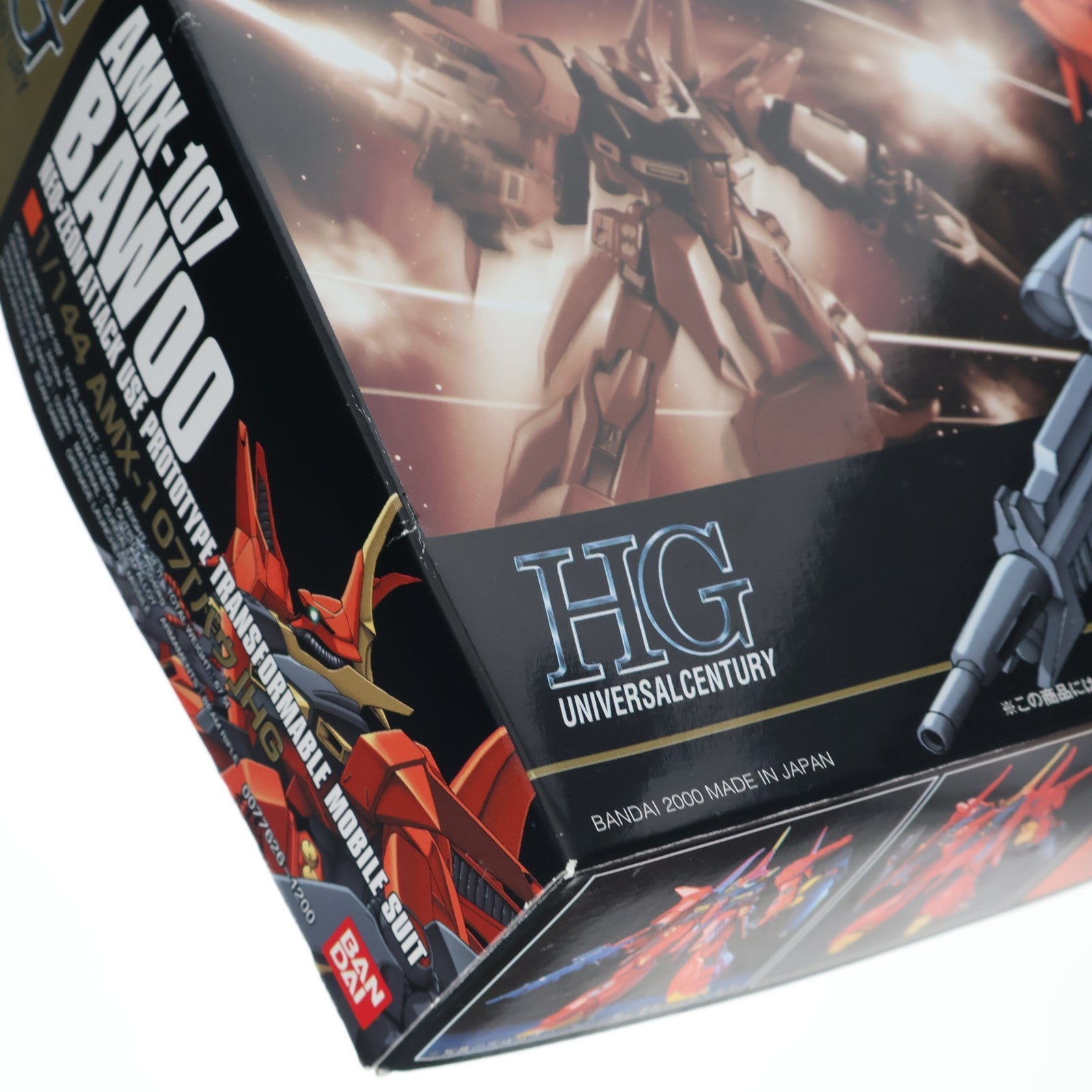 【中古即納】[PTM] HGUC 1/144 AMX-107 バウ 機動戦士ガンダムZZ(ダブルゼータ) プラモデル(0077626) バンダイ(20180325)