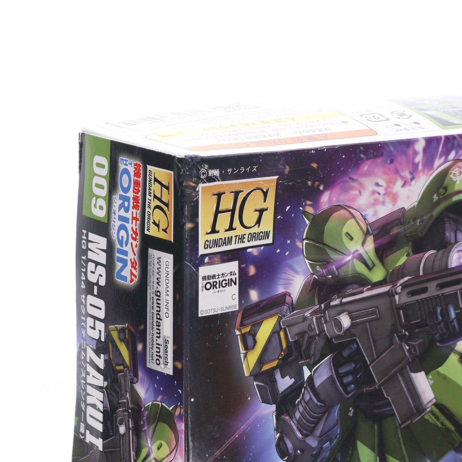 【中古即納】[PTM] HG 1/144 MS-05 ザクI(デニム/スレンダー機) 機動戦士ガンダム THE ORIGIN(ジオリジン) プラモデル(5059026) バンダイスピリッツ(20220306)