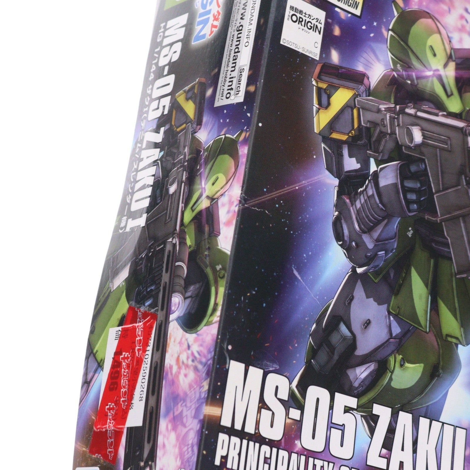 【中古即納】[PTM] HG 1/144 MS-05 ザクI(デニム/スレンダー機) 機動戦士ガンダム THE ORIGIN(ジオリジン) プラモデル(5059026) バンダイスピリッツ(20220306)