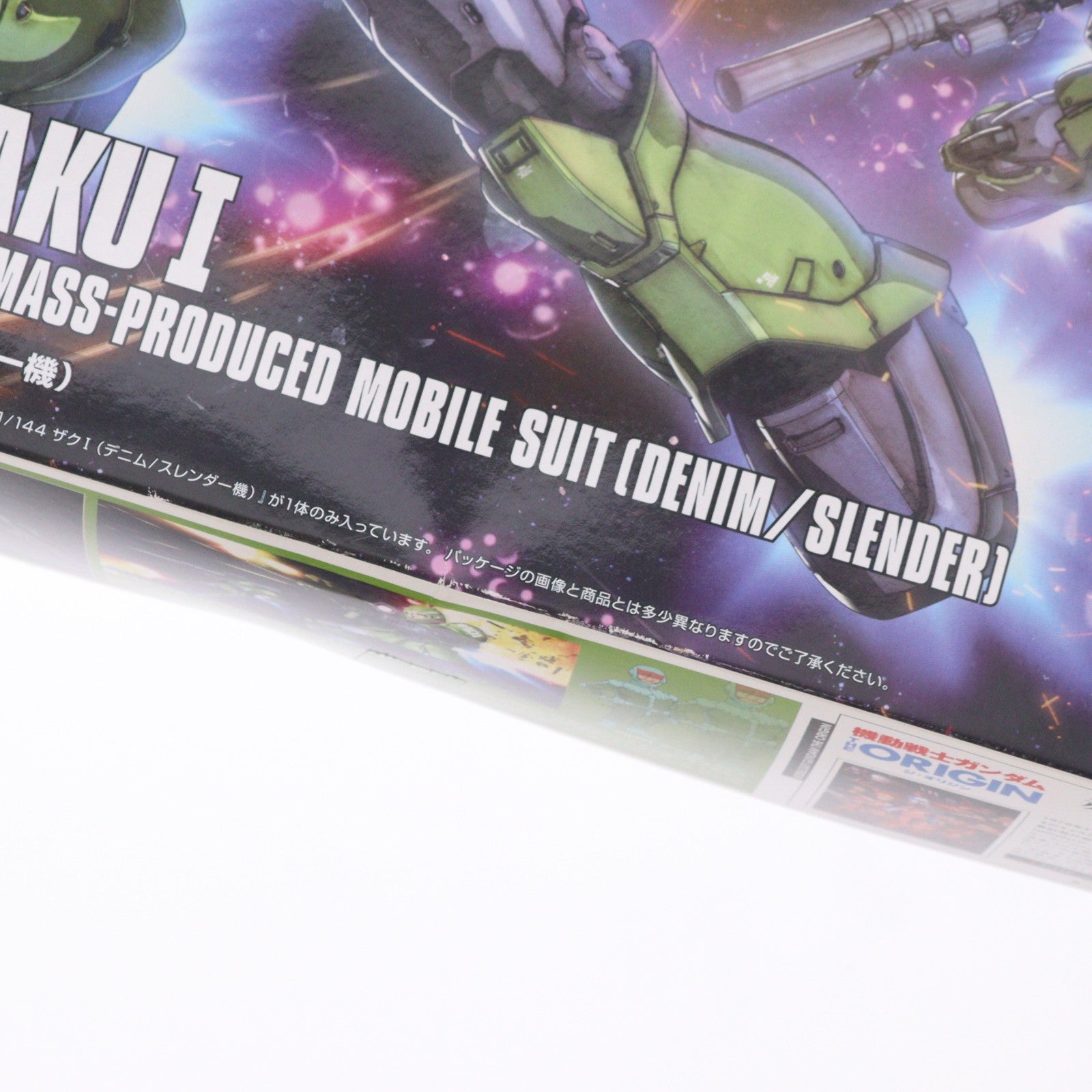 【中古即納】[PTM] HG 1/144 MS-05 ザクI(デニム/スレンダー機) 機動戦士ガンダム THE ORIGIN(ジオリジン) プラモデル(5059026) バンダイスピリッツ(20220306)