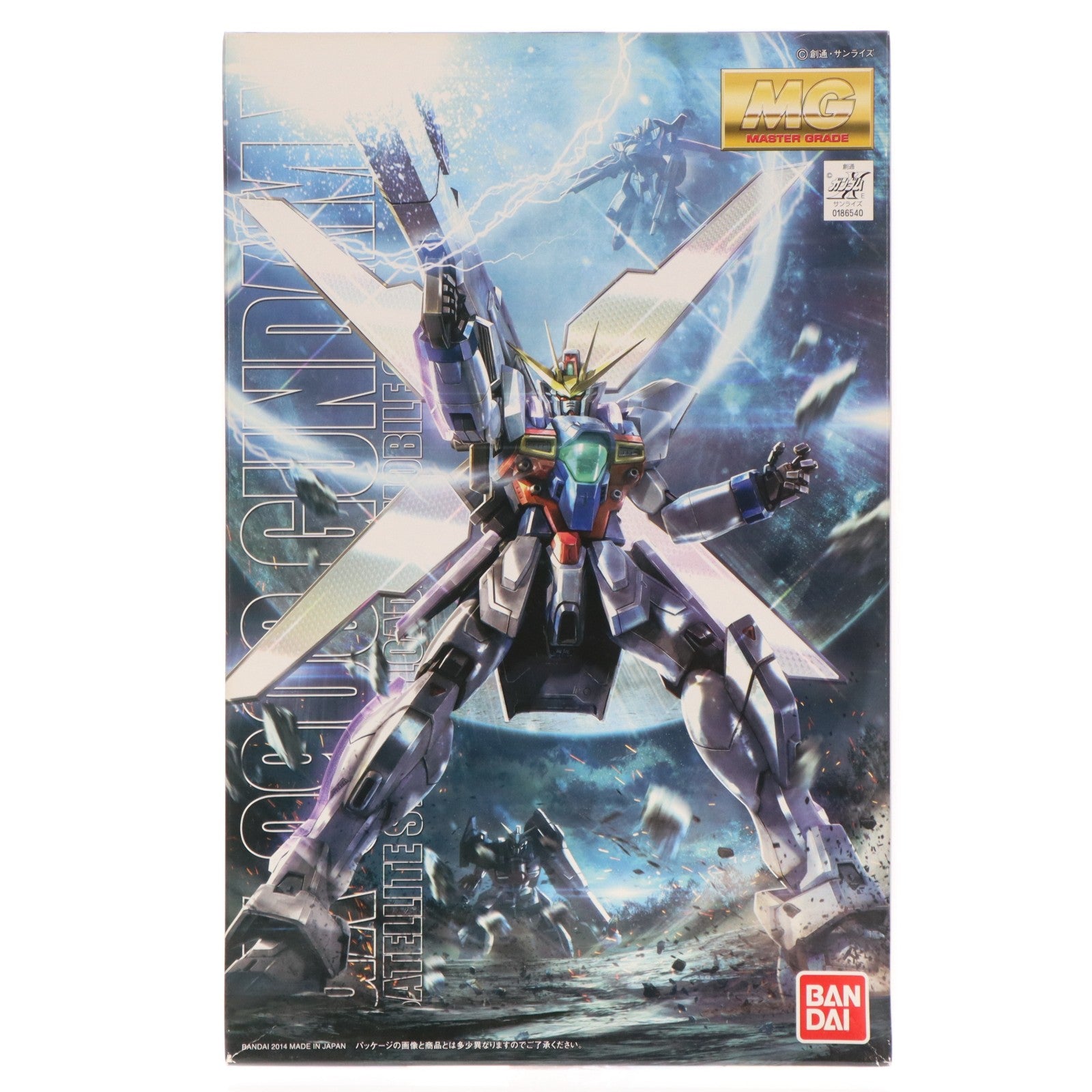 【中古即納】[PTM] MG 1/100 GX-9900 ガンダムX 機動新世紀ガンダムX プラモデル(0186540) バンダイ(20140131)