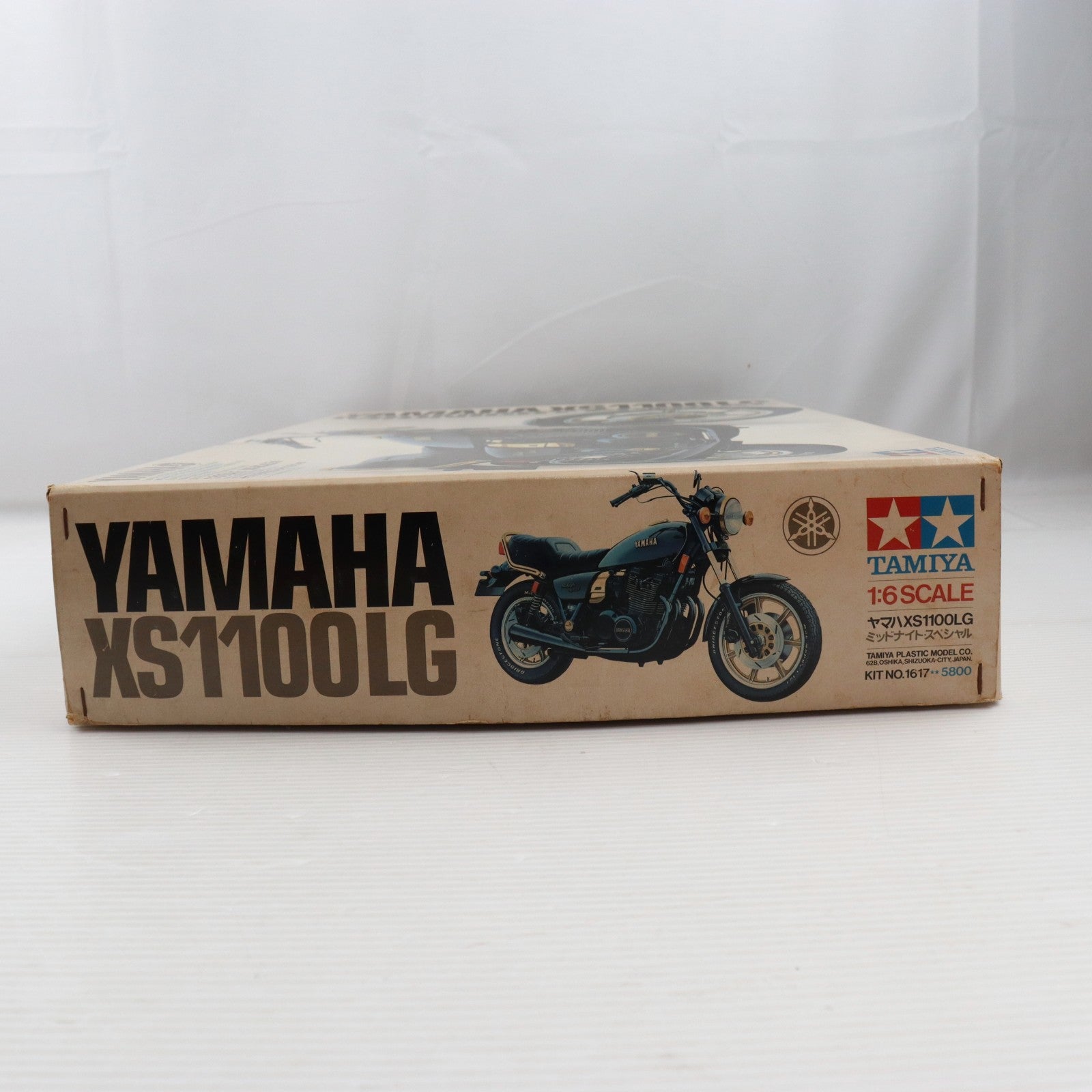 【中古即納】[PTM] オートバイシリーズ No.17 ヤマハXS1100LG ミッドナイト・スペシャル ディスプレイモデル(1617) タミヤ(19991231)