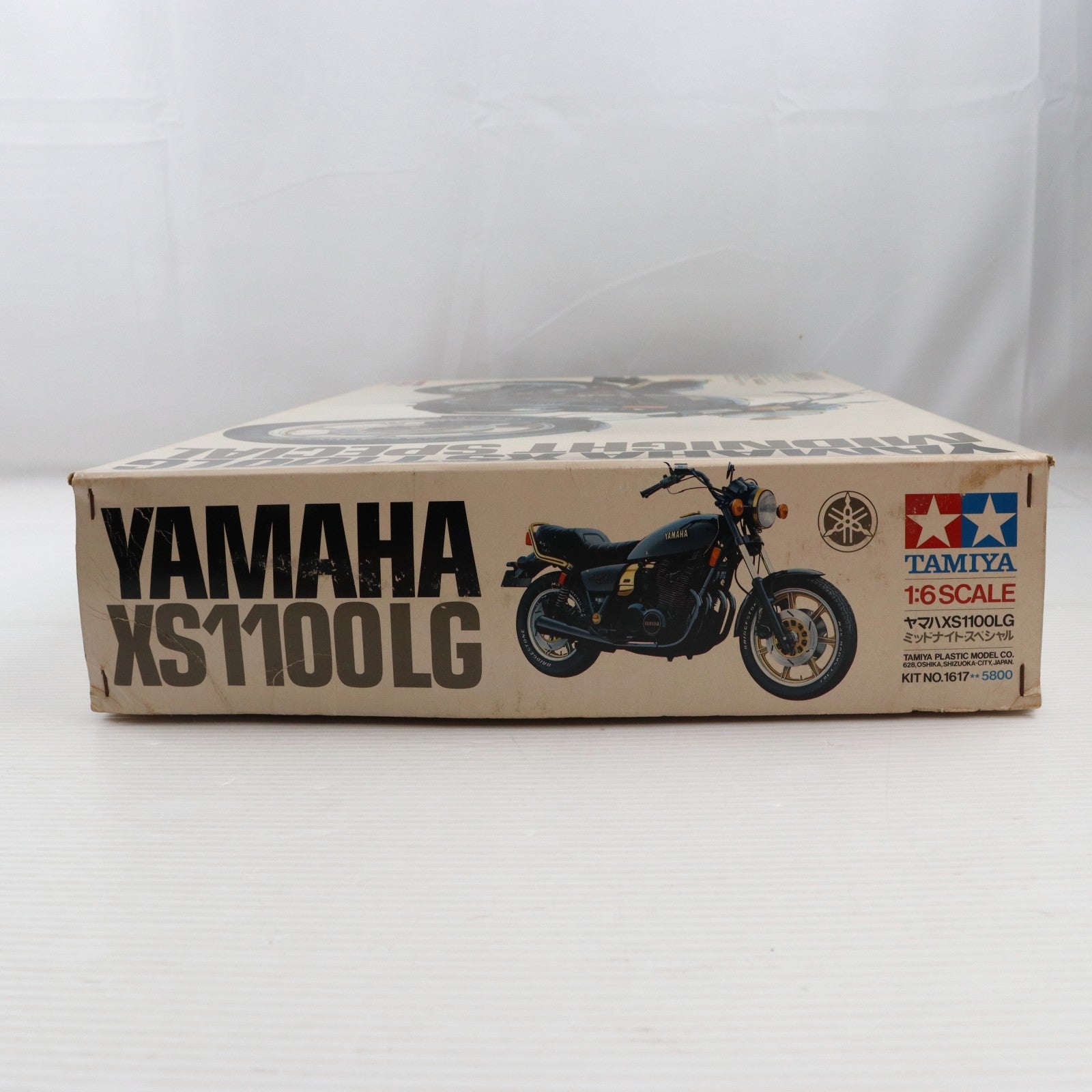 【中古即納】[PTM] オートバイシリーズ No.17 ヤマハXS1100LG ミッドナイト・スペシャル ディスプレイモデル(1617) タミヤ(19991231)