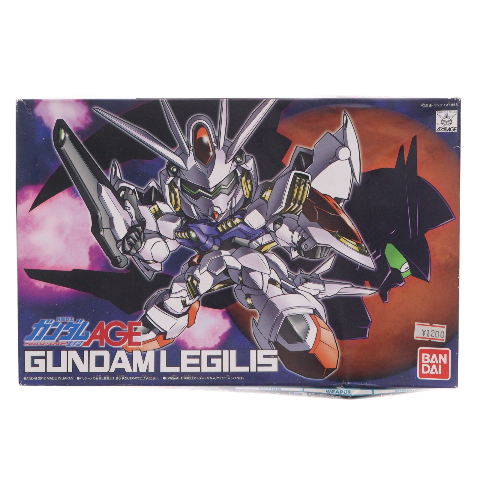 【中古即納】[PTM] SDガンダム BB戦士 No.374 ガンダムレギルス 機動戦士ガンダムAGE(エイジ) プラモデル バンダイ(20120908)