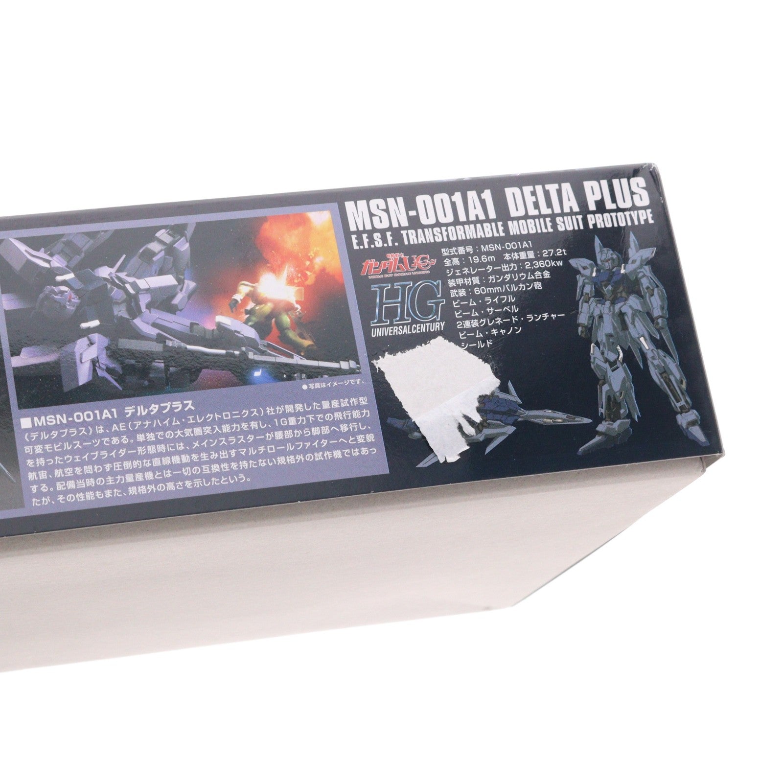 【中古即納】[PTM] (再販) HGUC 1/144 デルタプラス 機動戦士ガンダムUC(ユニコーン) プラモデル バンダイスピリッツ(20241231)