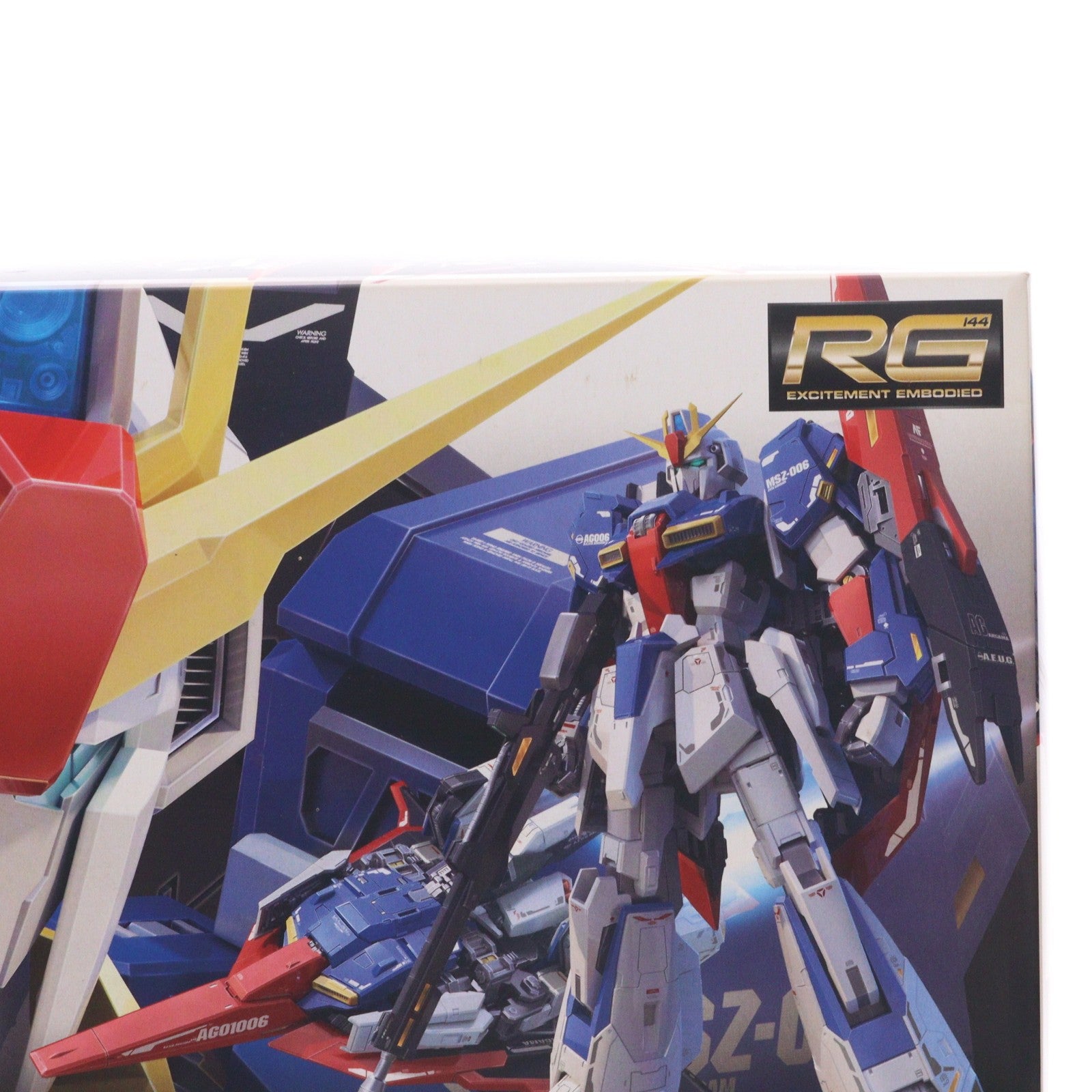【中古即納】[PTM] RG 1/144 MSZ-006 ゼータガンダム 機動戦士Zガンダム プラモデル(0178539) バンダイ(20200930)