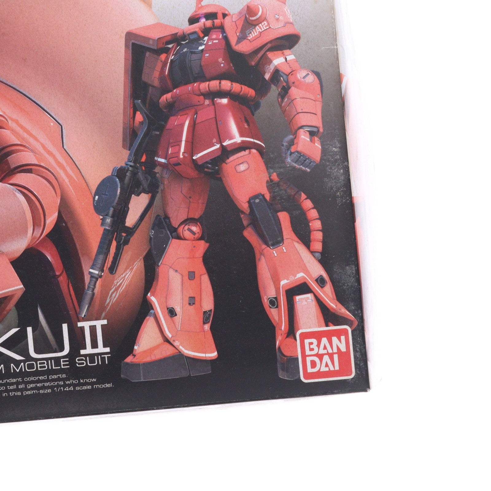 【中古即納】[PTM] RG 1/144 MS-06S シャア専用ザク 機動戦士ガンダム プラモデル(0165511) バンダイ(20101130)