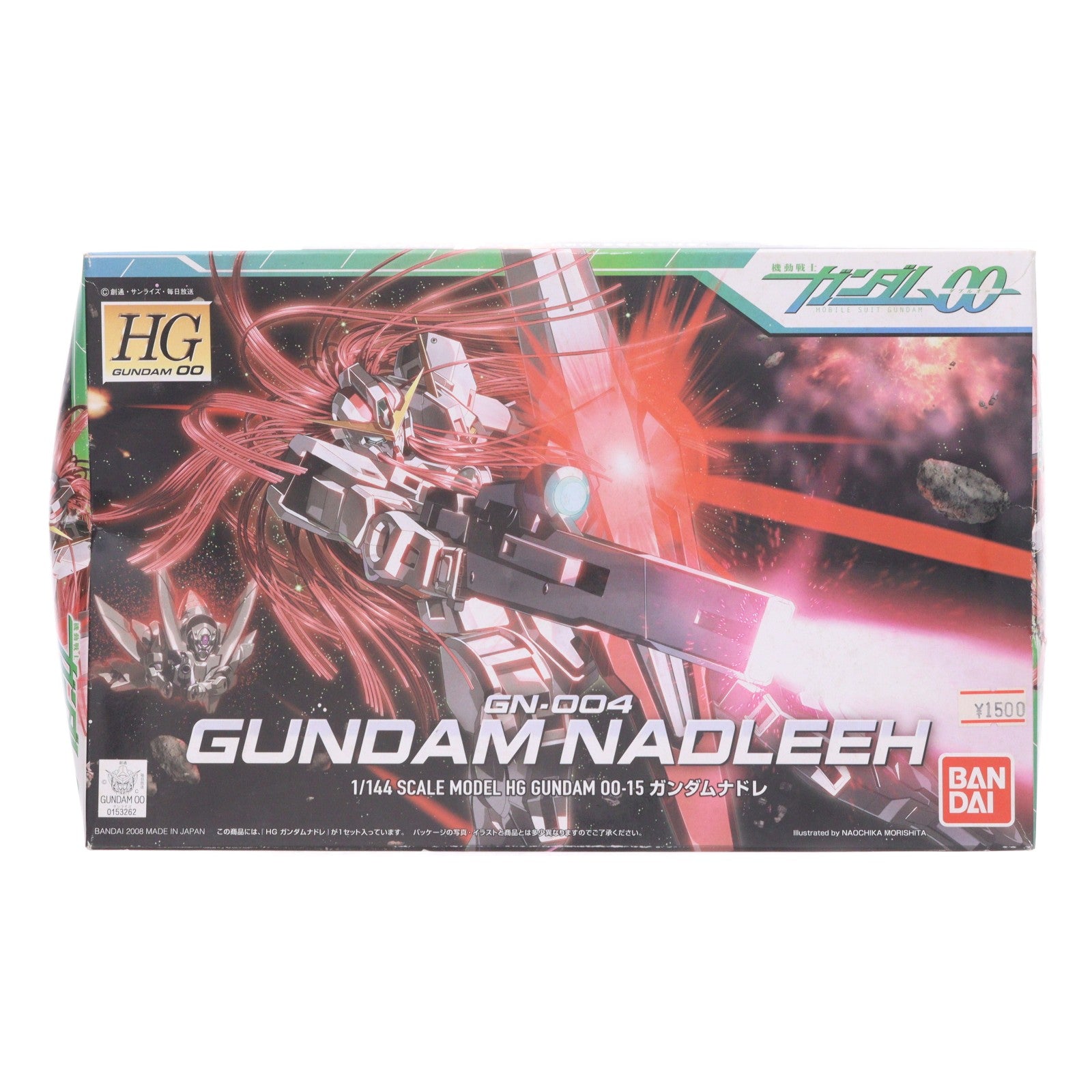 【中古即納】[PTM] HG 1/144 ガンダムナドレ 機動戦士ガンダム00(ダブルオー) プラモデル(0153262) バンダイ(20190531)
