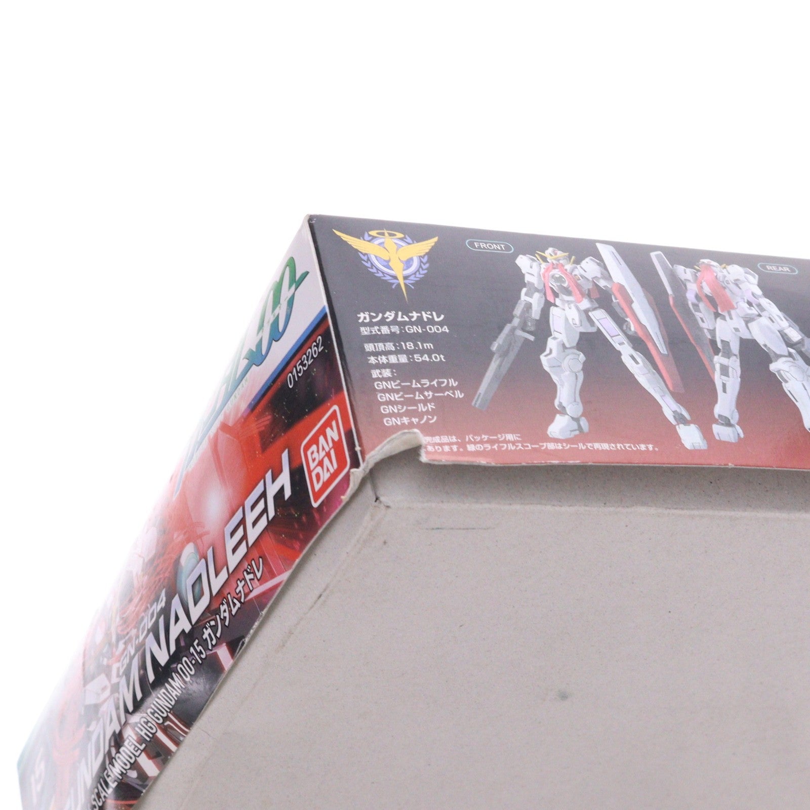 【中古即納】[PTM] HG 1/144 ガンダムナドレ 機動戦士ガンダム00(ダブルオー) プラモデル(0153262) バンダイ(20190531)