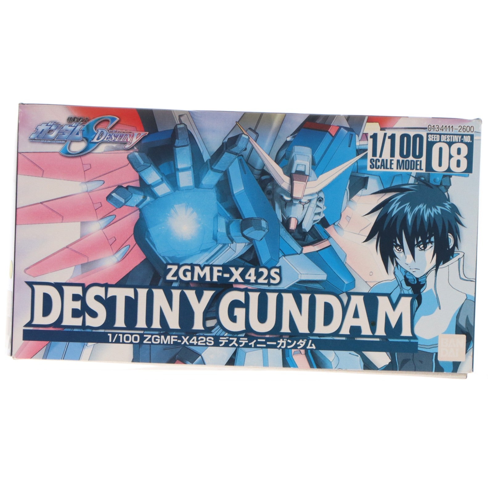 【中古即納】[PTM] 1/100 NO.08 ZGMF-X42S デスティニーガンダム 機動戦士ガンダムSEED DESTINY(シード デスティニー) プラモデル(0134111) バンダイ(20050720)