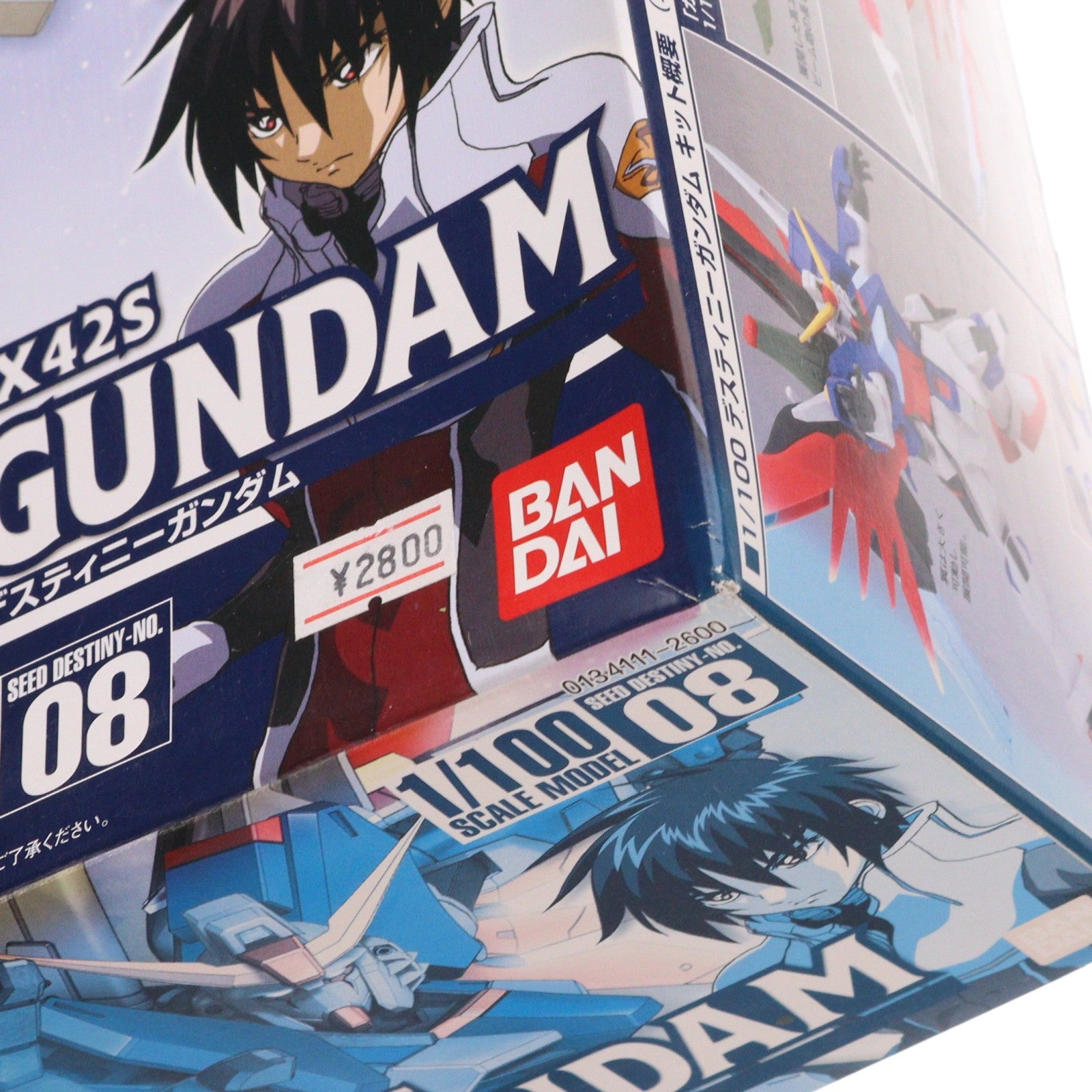 【中古即納】[PTM] 1/100 NO.08 ZGMF-X42S デスティニーガンダム 機動戦士ガンダムSEED DESTINY(シード デスティニー) プラモデル(0134111) バンダイ(20050720)
