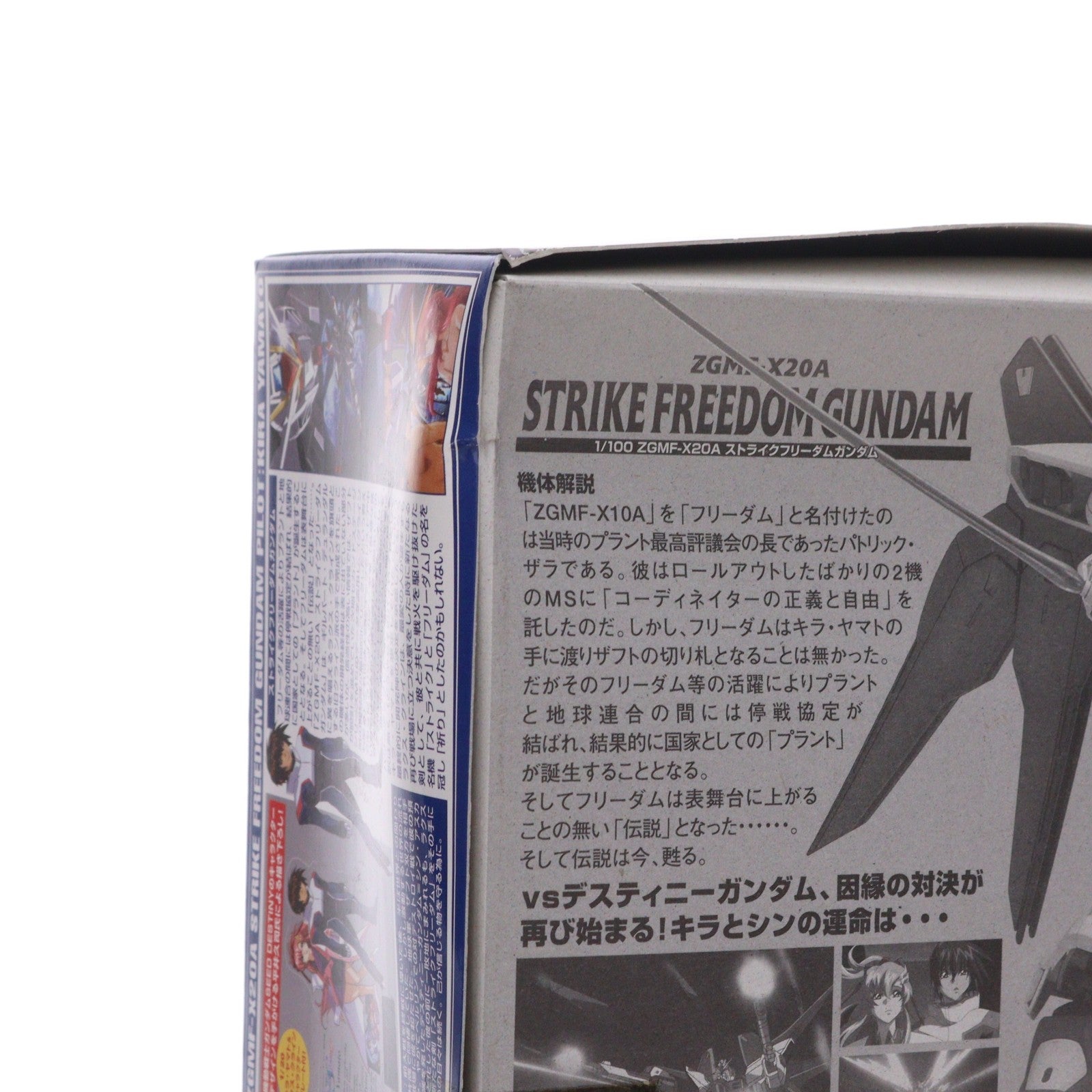 【中古即納】[PTM] 1/100 ZGMF-X20A ストライクフリーダムガンダム 機動戦士ガンダムSEED DESTINY(シード デスティニー) プラモデル(0134152) バンダイ(20050805)