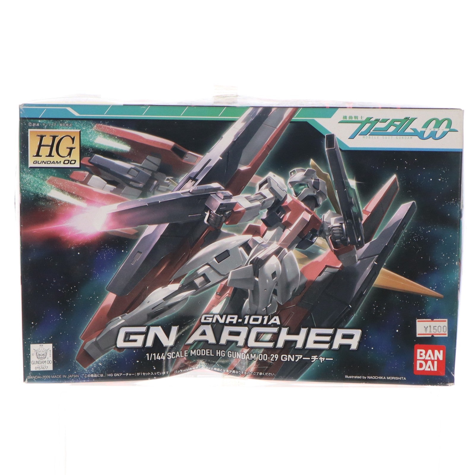 【中古即納】[PTM] HG 1/144 GNR-101A GNアーチャー 機動戦士ガンダム00(ダブルオー) プラモデル(0157477) バンダイ(20170421)