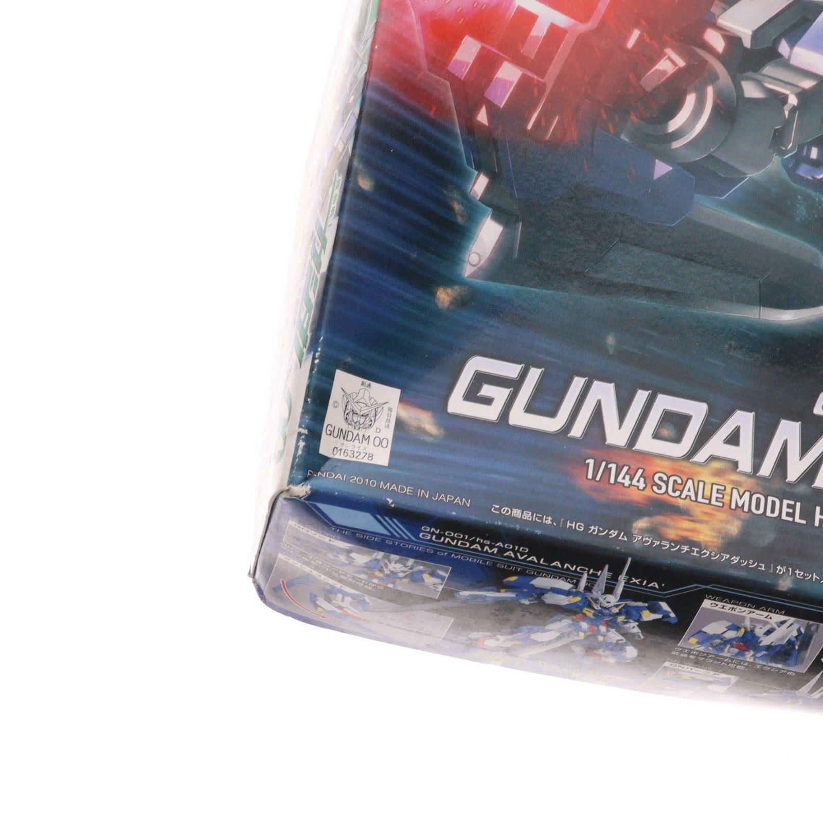 【中古即納】[PTM] HG 1/144 GN-001/hs-A010 ガンダム アヴァランチエクシアダッシュ 機動戦士ガンダム00V(ダブルオーブイ)戦記 プラモデル(0163278) バンダイ(20181109)