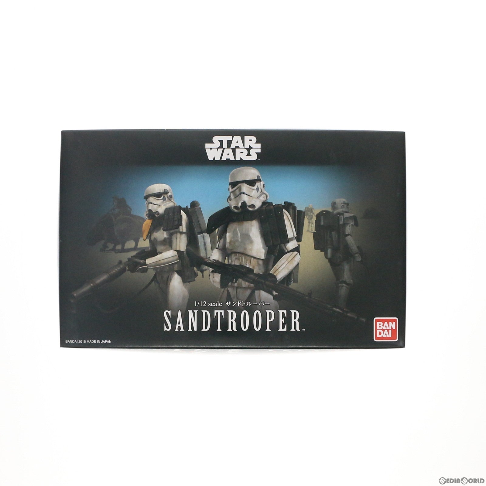 【中古即納】[PTM] 1/12 サンドトルーパー STAR WARS(スター・ウォーズ) エピソード4/新たなる希望 プラモデル(0197348) バンダイ(20150828)