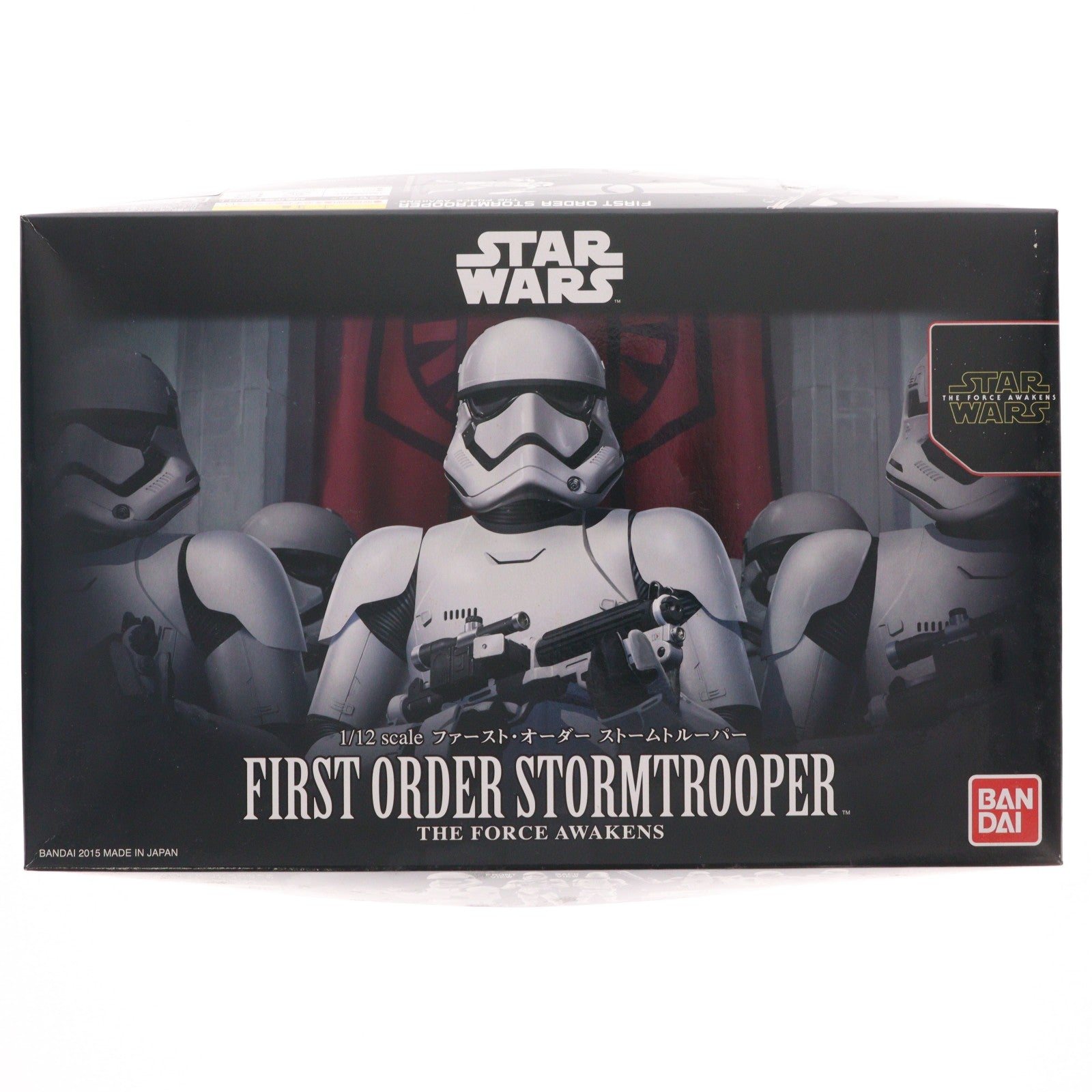 【中古即納】[PTM] 1/12 ファースト・オーダー ストームトルーパー STAR WARS(スター・ウォーズ) エピソード7/フォースの覚醒 プラモデル バンダイ(20151127)
