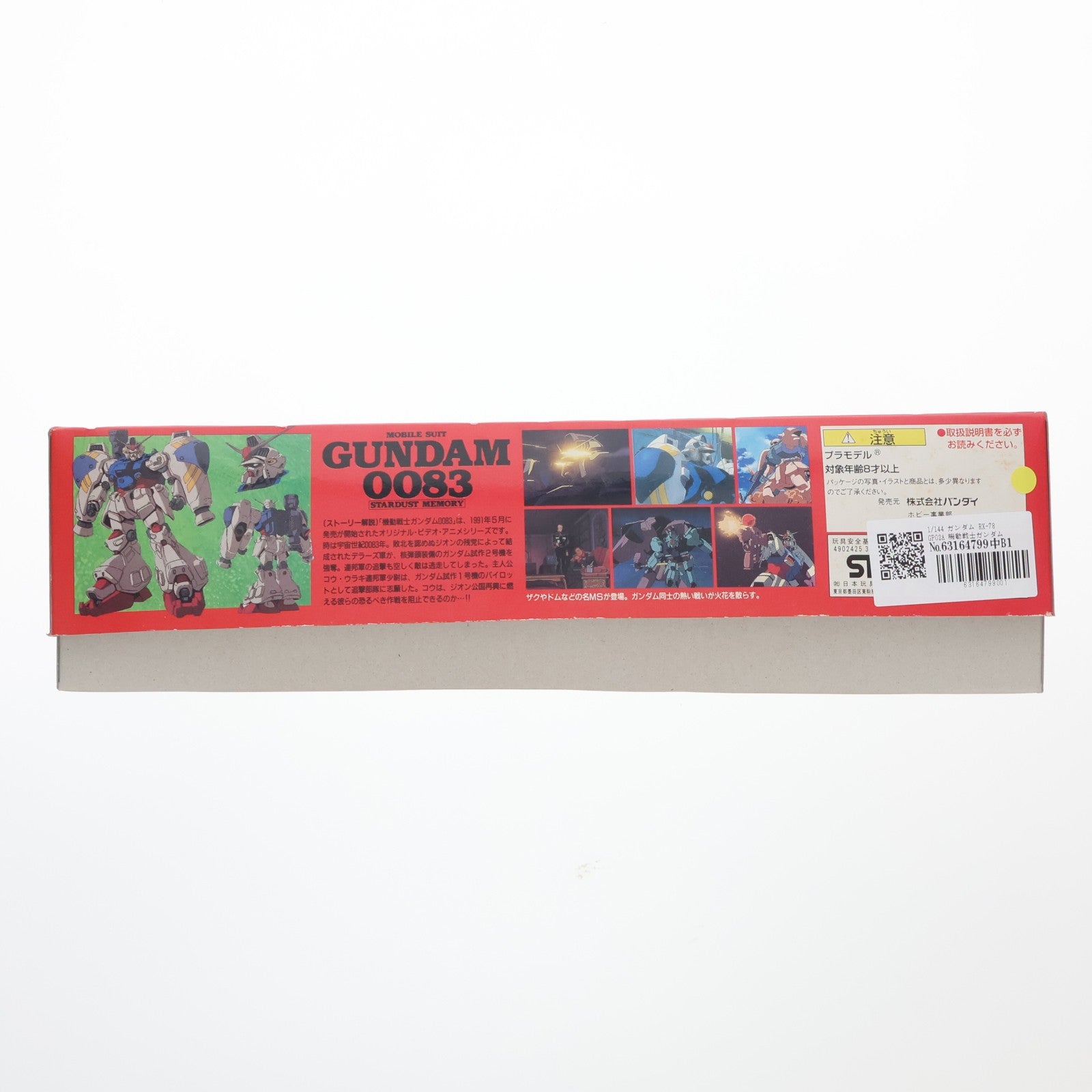 【中古即納】[PTM] 1/144 ガンダム RX-78 GP02A 機動戦士ガンダム0083 STARDUST MEMORY シリーズNo.2 プラモデル バンダイ(19991231)