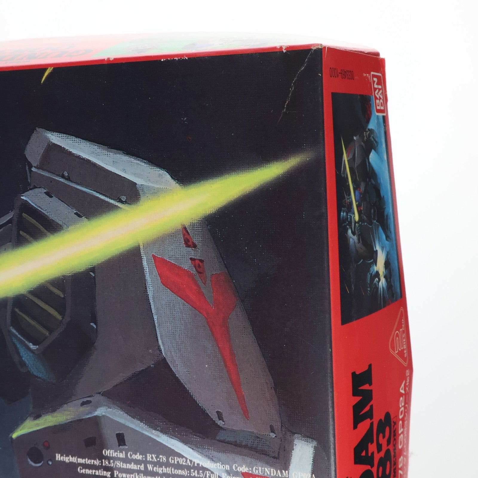 【中古即納】[PTM] 1/144 ガンダム RX-78 GP02A 機動戦士ガンダム0083 STARDUST MEMORY シリーズNo.2 プラモデル バンダイ(19991231)