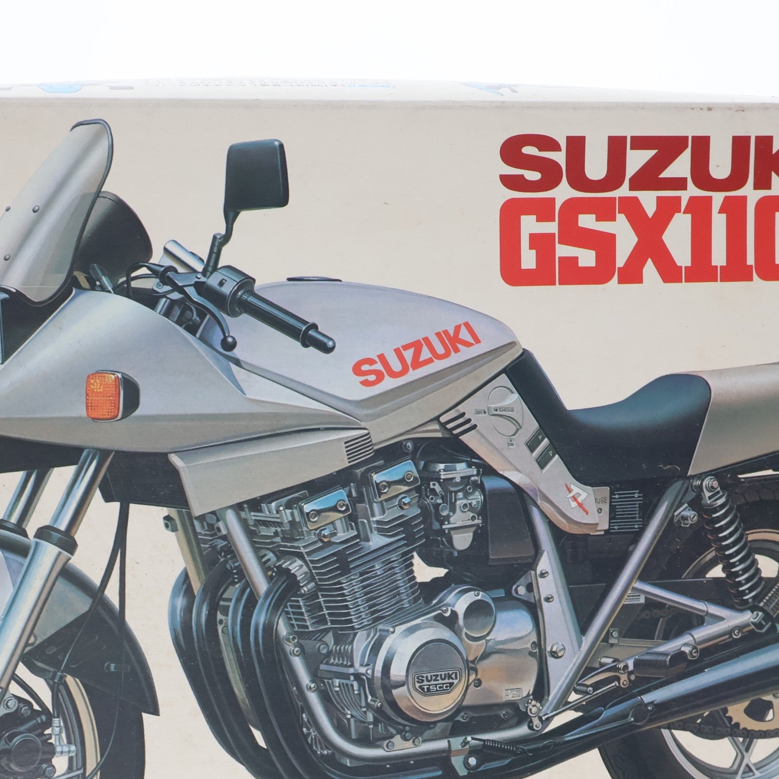 【中古即納】[PTM] オートバイシリーズ No.10 1/12 スズキGSX1100Sカタナ プラモデル(1410) タミヤ(19820630)