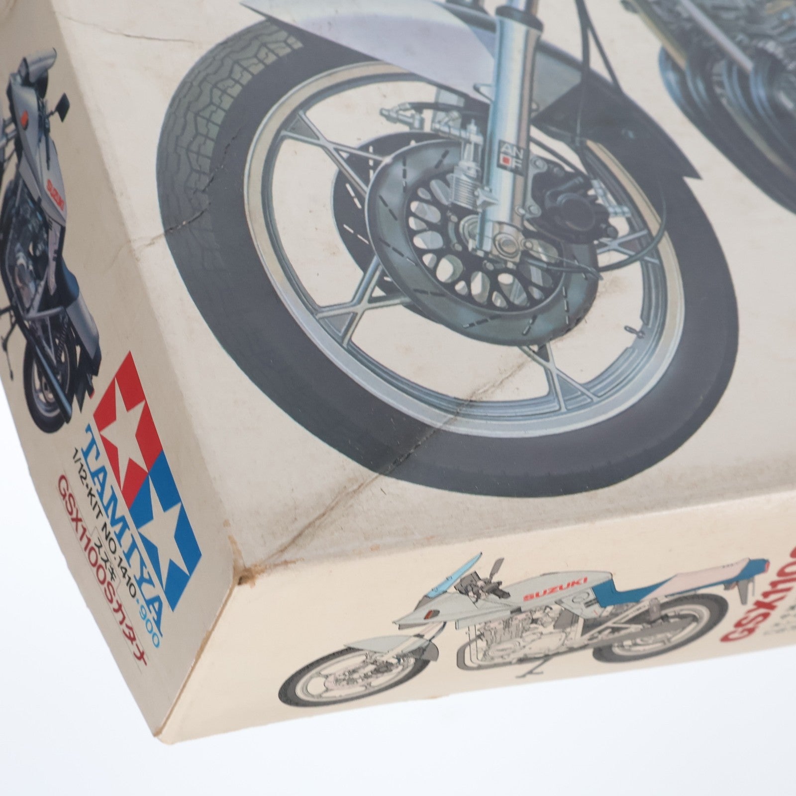 【中古即納】[PTM] オートバイシリーズ No.10 1/12 スズキGSX1100Sカタナ プラモデル(1410) タミヤ(19820630)