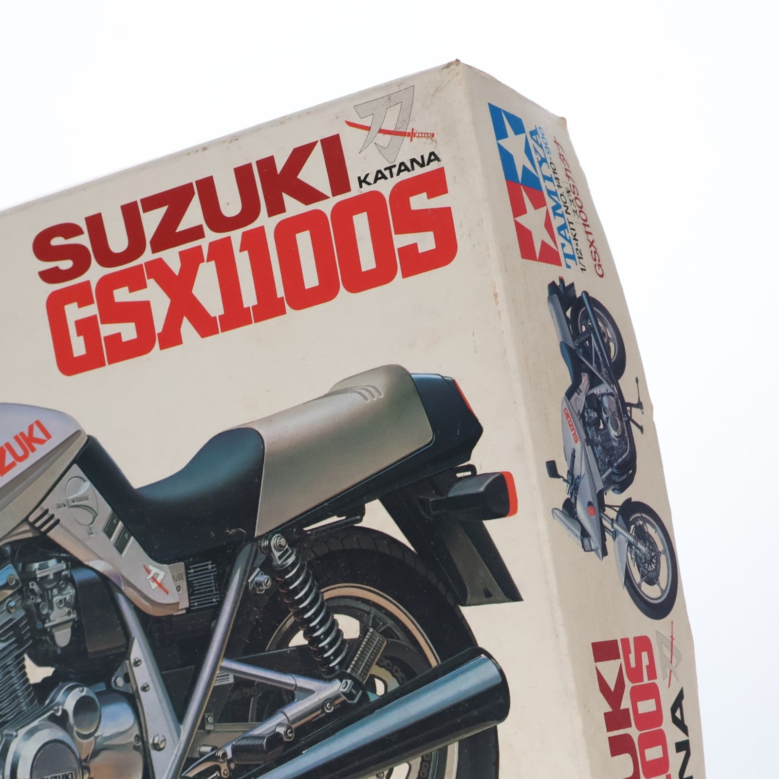 【中古即納】[PTM] オートバイシリーズ No.10 1/12 スズキGSX1100Sカタナ プラモデル(1410) タミヤ(19820630)