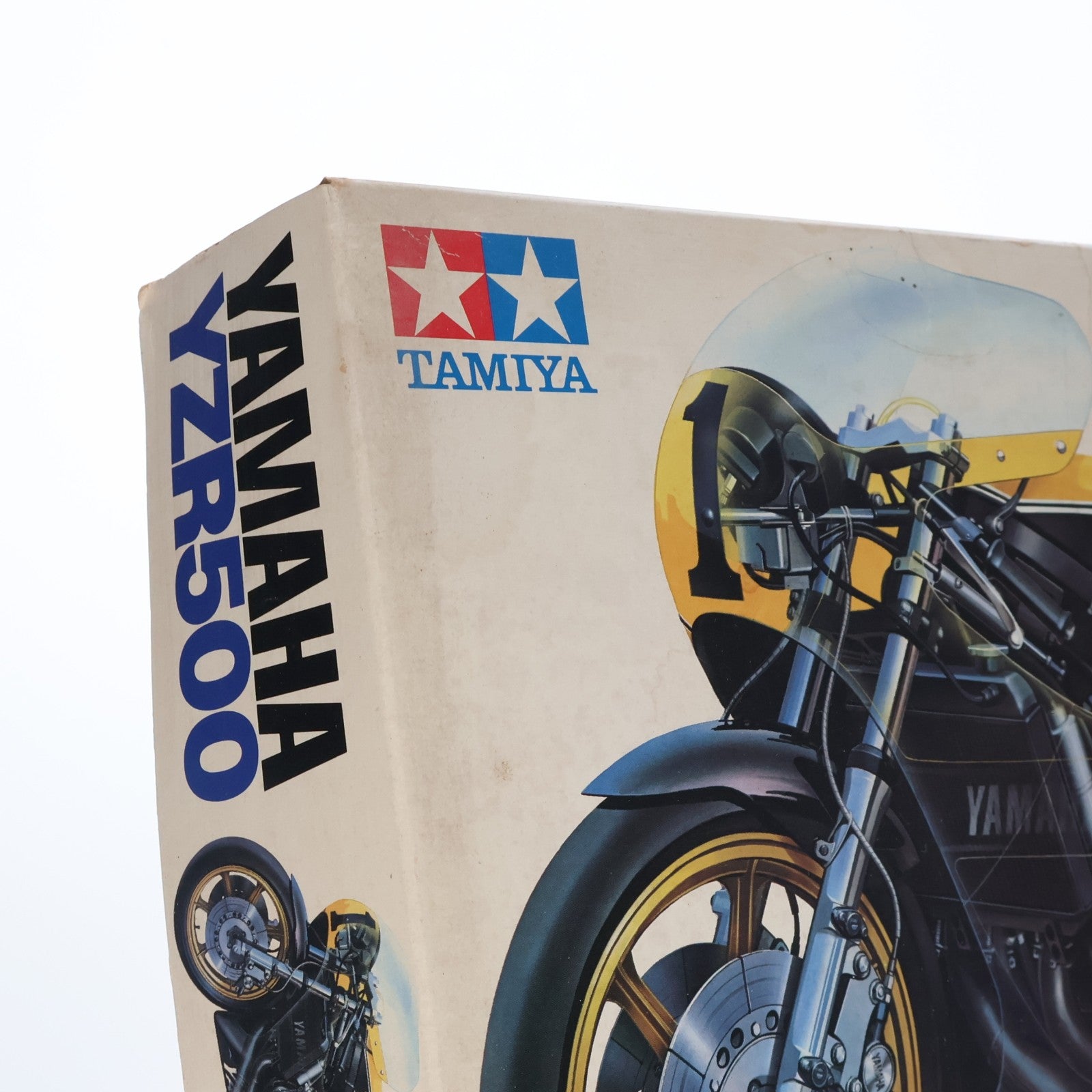 【中古即納】[PTM] オートバイシリーズ No.1 1/12 ヤマハYZR500グランプリレーサー プラモデル(1401) タミヤ(19811231)