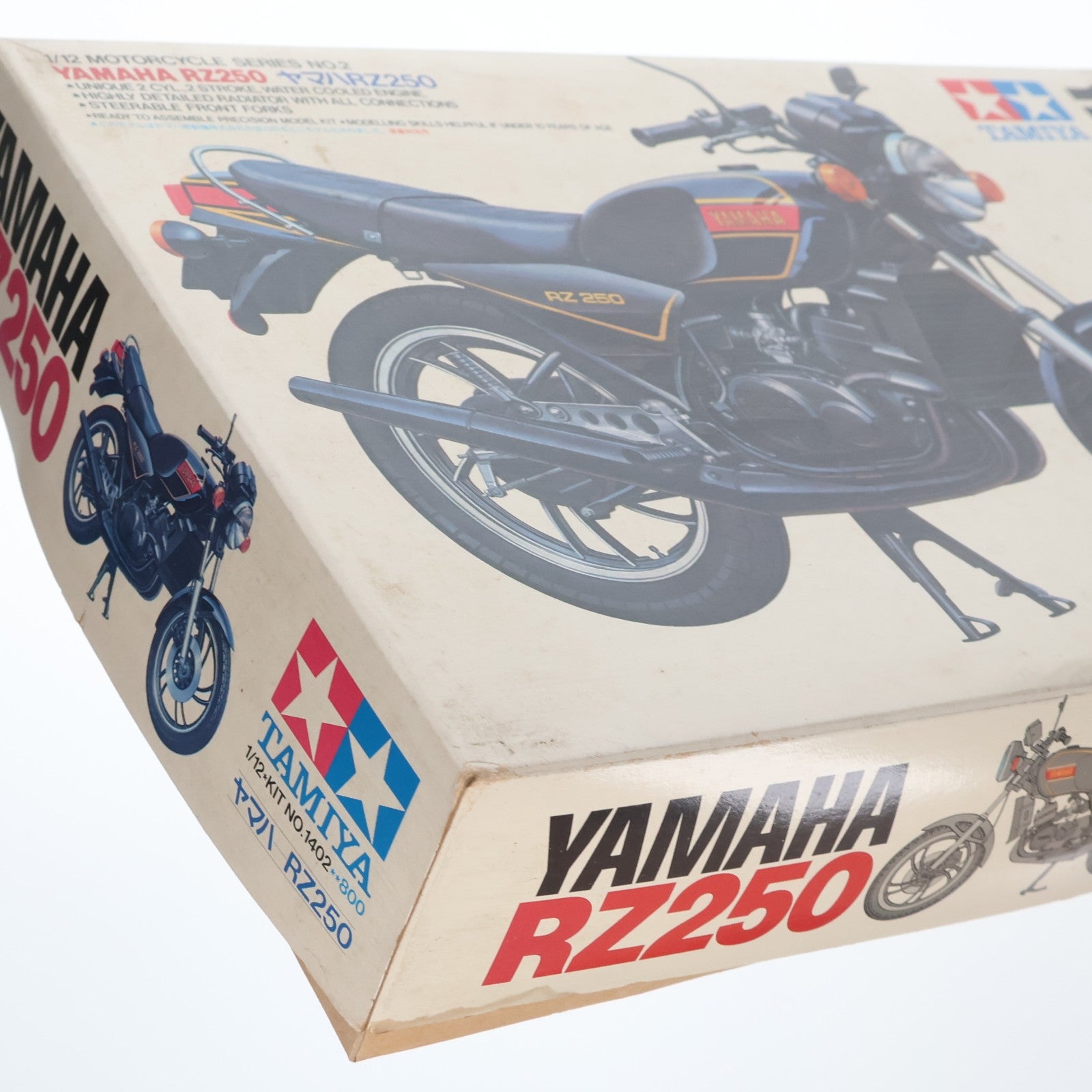 【中古即納】[PTM] オートバイシリーズ No.2 1/12 ヤマハRZ250 プラモデル(1402) タミヤ(19821231)