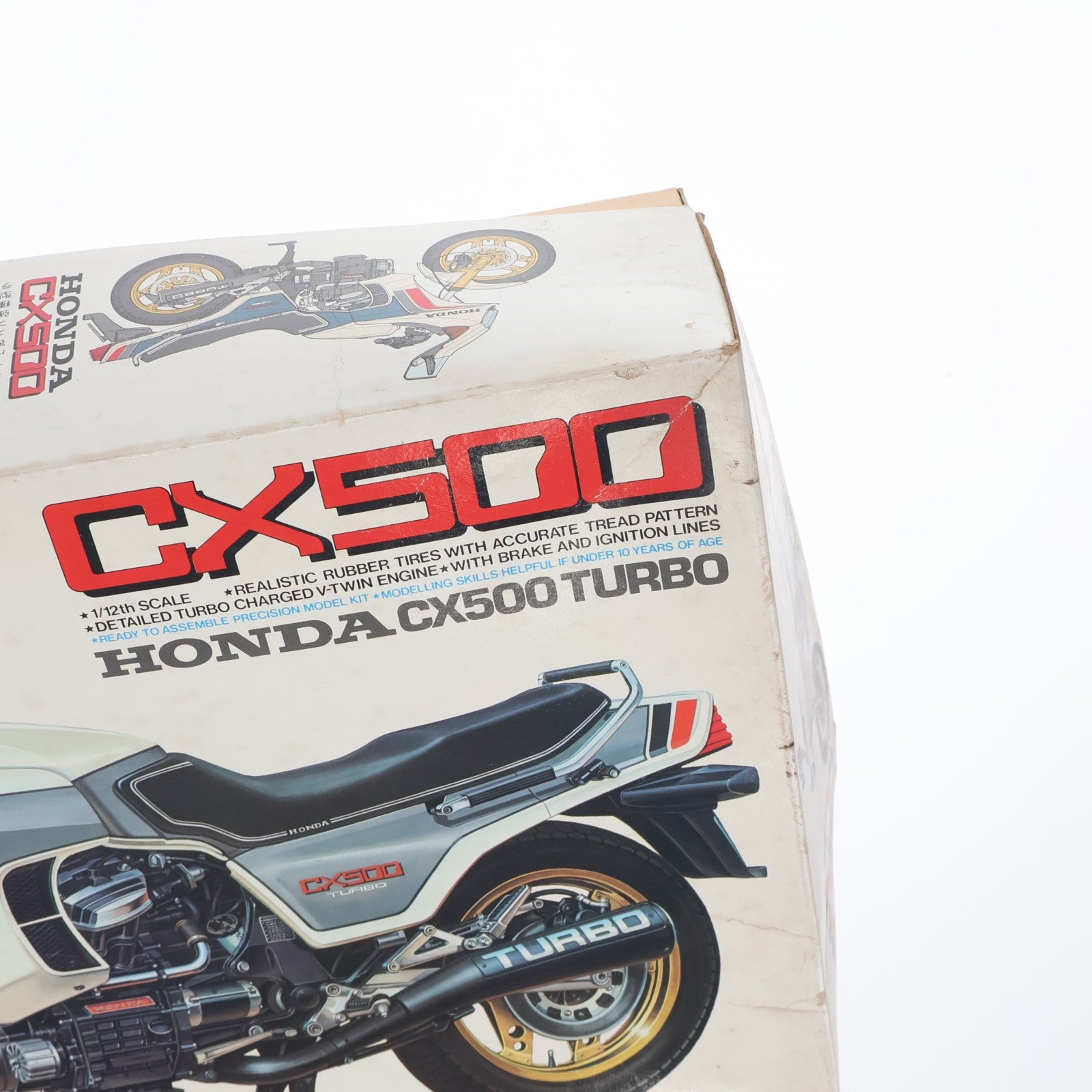 【中古即納】[PTM] オートバイシリーズ No.16 1/12 ホンダCX500ターボ プラモデル(1416) タミヤ(19820930)